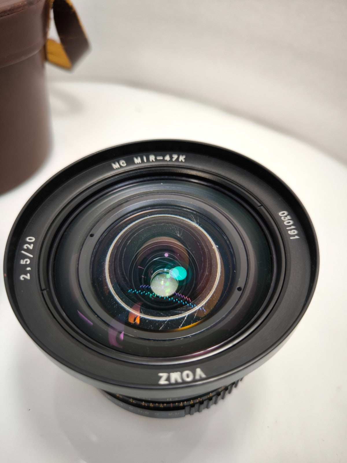 Absolutely rare MC MIR-47K 20mm F/2.5 Pentax K wide angle lens