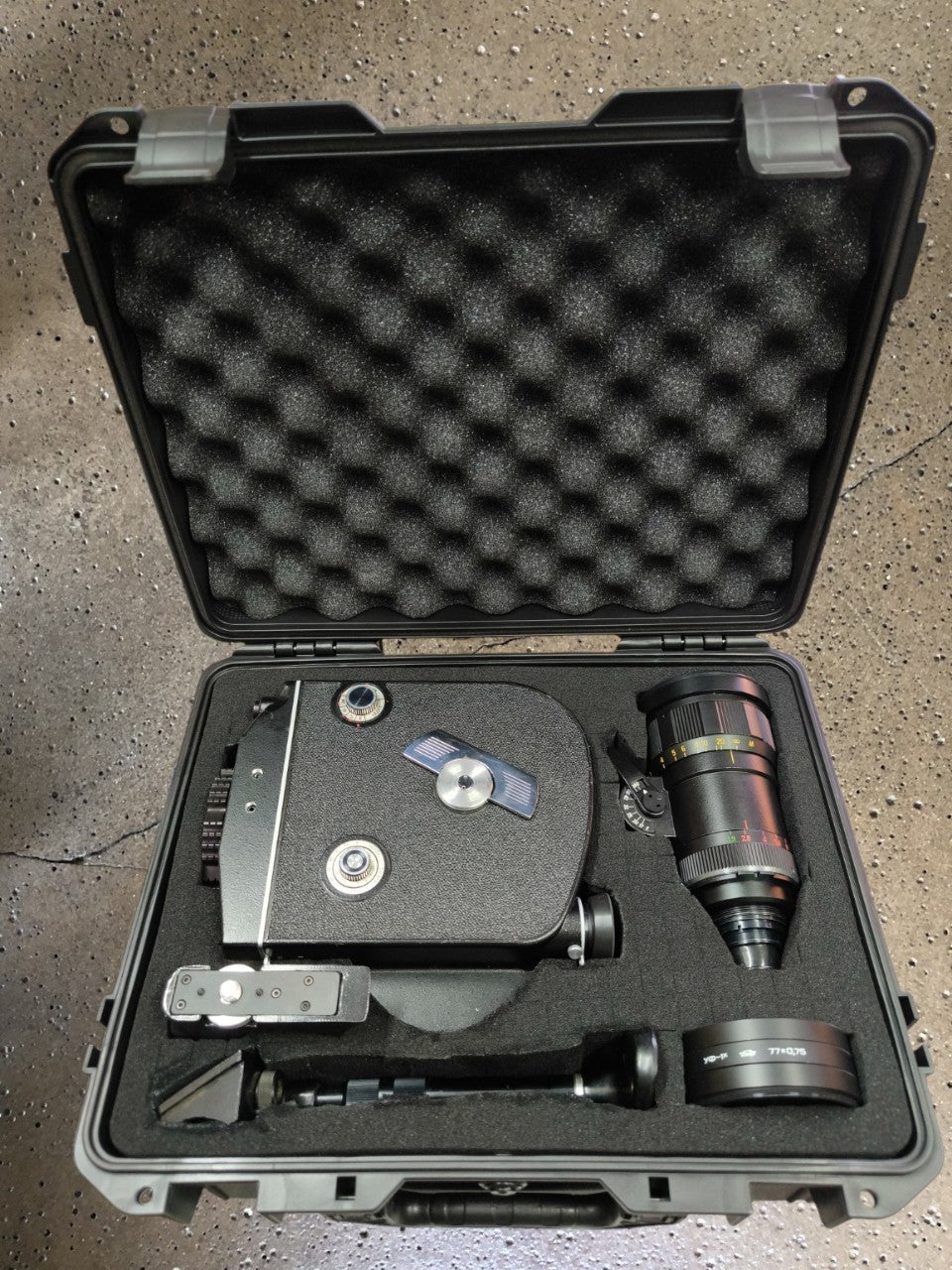 Krasnogorsk-3 Waterproof case K-3 K3 NATO Arri PL Canon EF M42 Super16 Ultra16