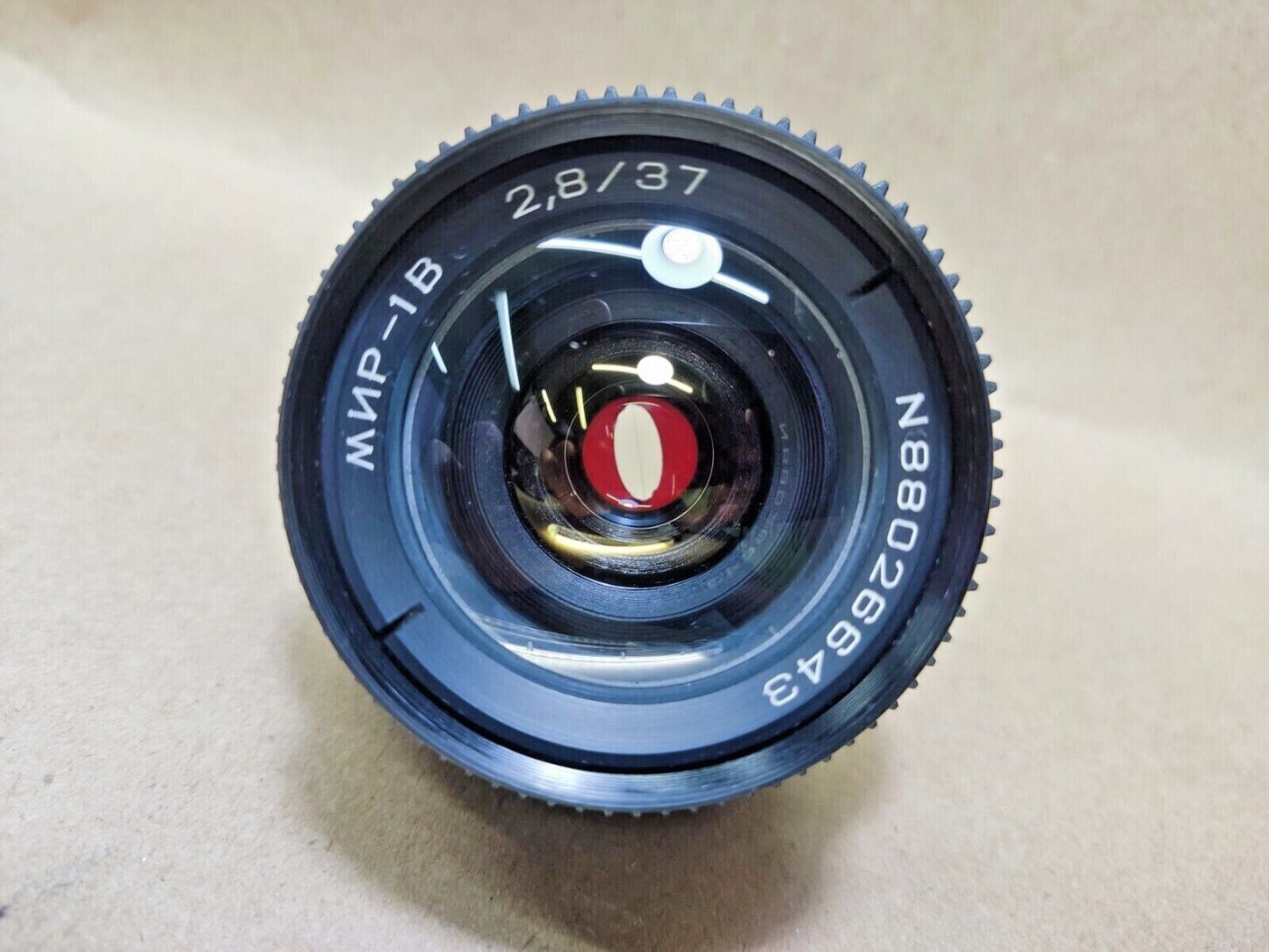 ARRI PL mount Mir-1B 2.8/37mm ANAMORPHAKE Red One CINEMA 4K Full frame cine mod