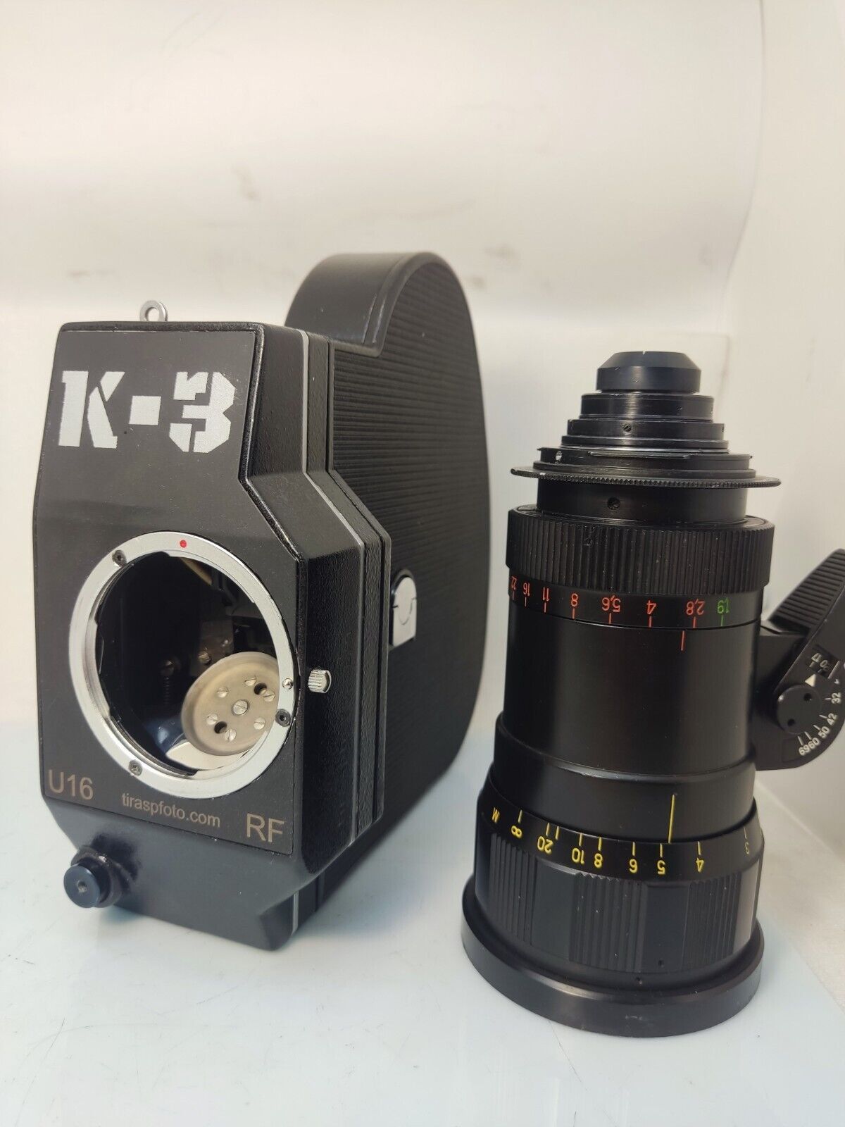 Krasnogorsk-3 Super16 Ultra16 ARRI PL - Canon EF - M42 mount 16mm Movie Camera Zoom lensK-3 K3