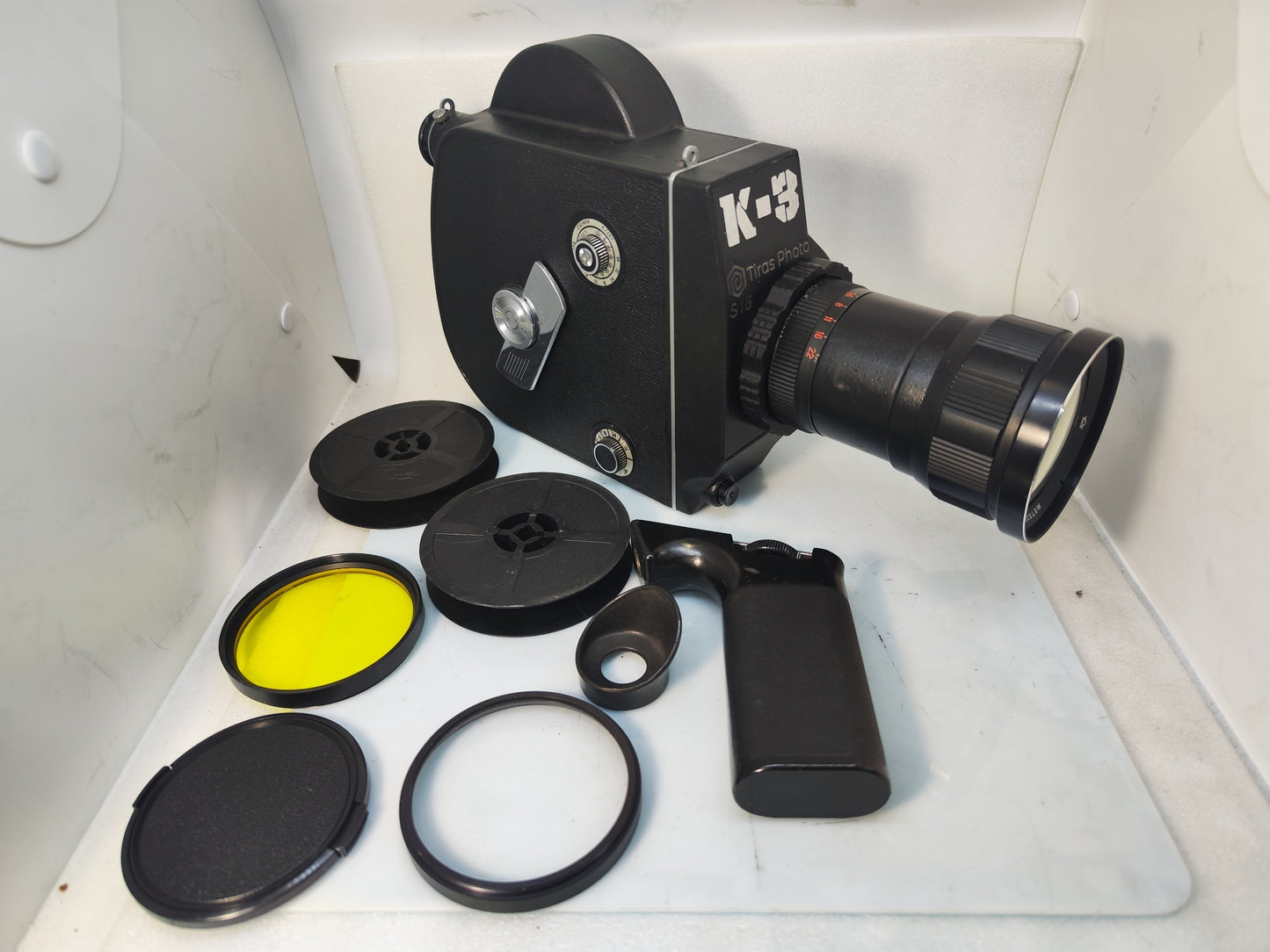 Krasnogorsk-3 Super16 Ultra16 ARRI PL - Canon EF - M42 mount 16mm Movie Camera Zoom lensK-3 K3