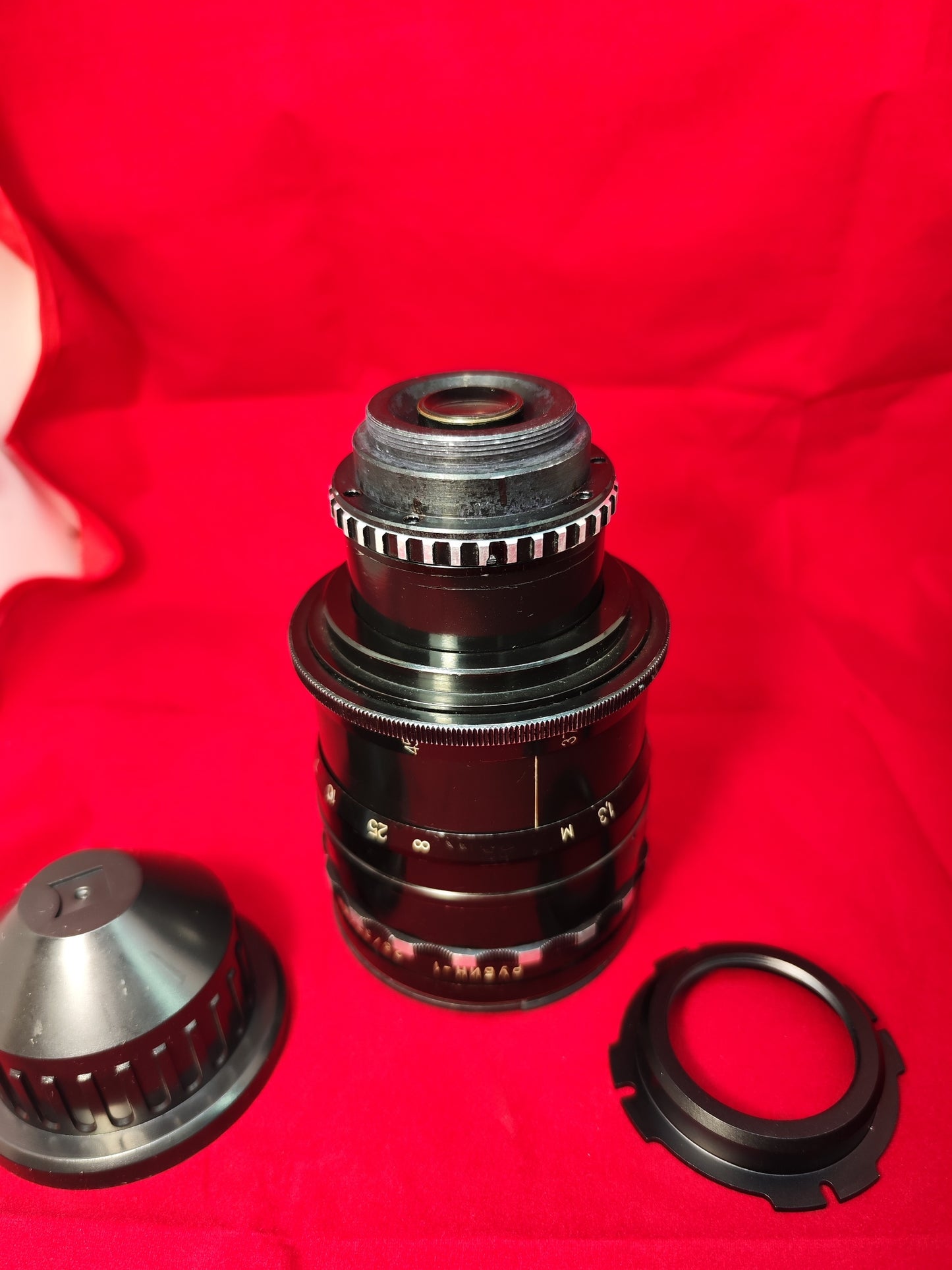 Zoom Rubin-1 37-80mm f/2.8 Arri PL + M42 fast lens Voigtländer Zoomar copy