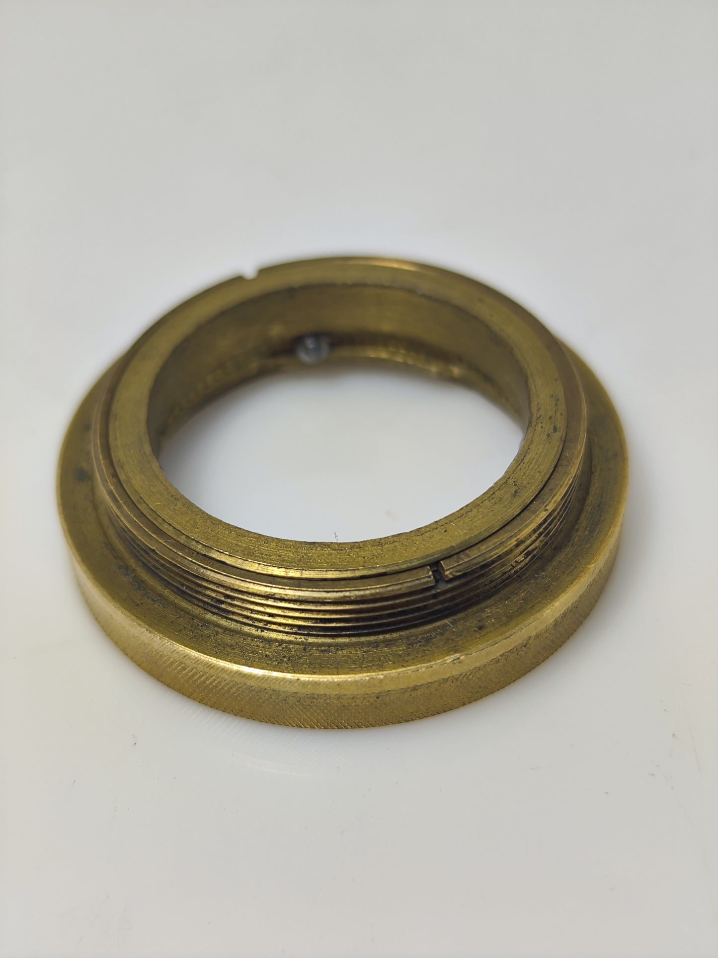 Custom adapter for use on Russian Rubin-1 zoom lens. M42 + Arri PL.