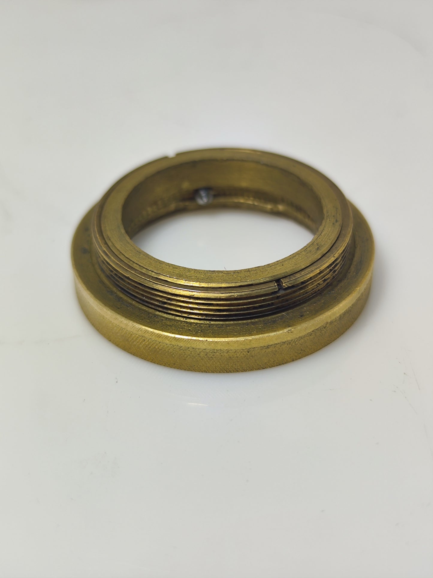 Custom adapter for use on Russian Rubin-1 zoom lens. M42 + Arri PL.