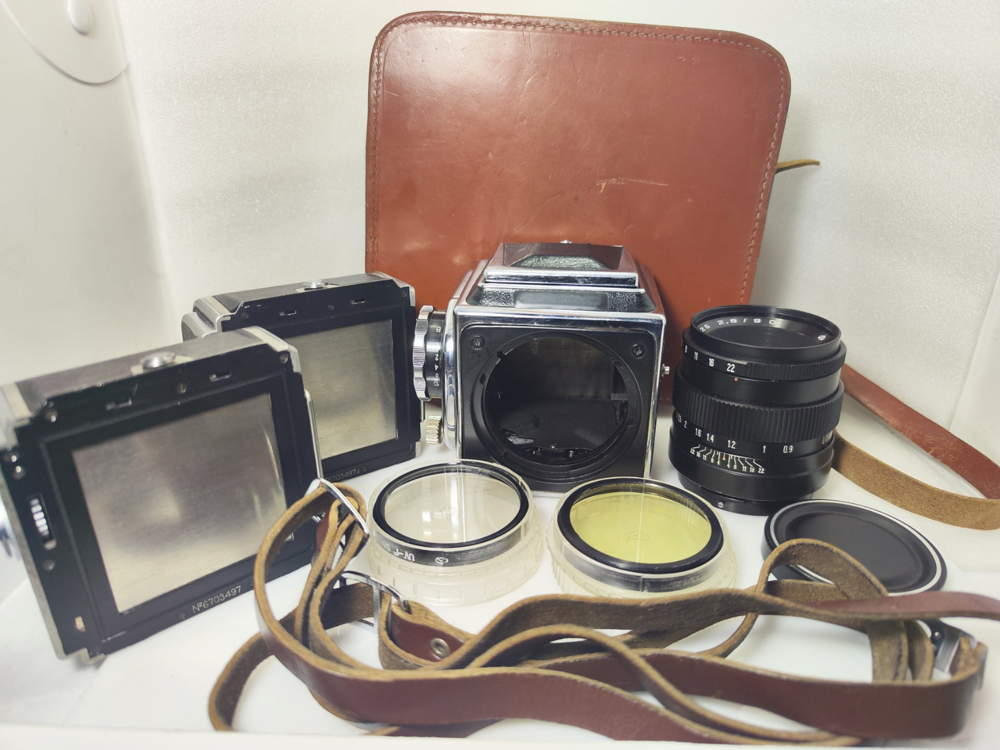 Very RARE Salut-C Pentacon Six mount customised collectors item 6x6 medium forma