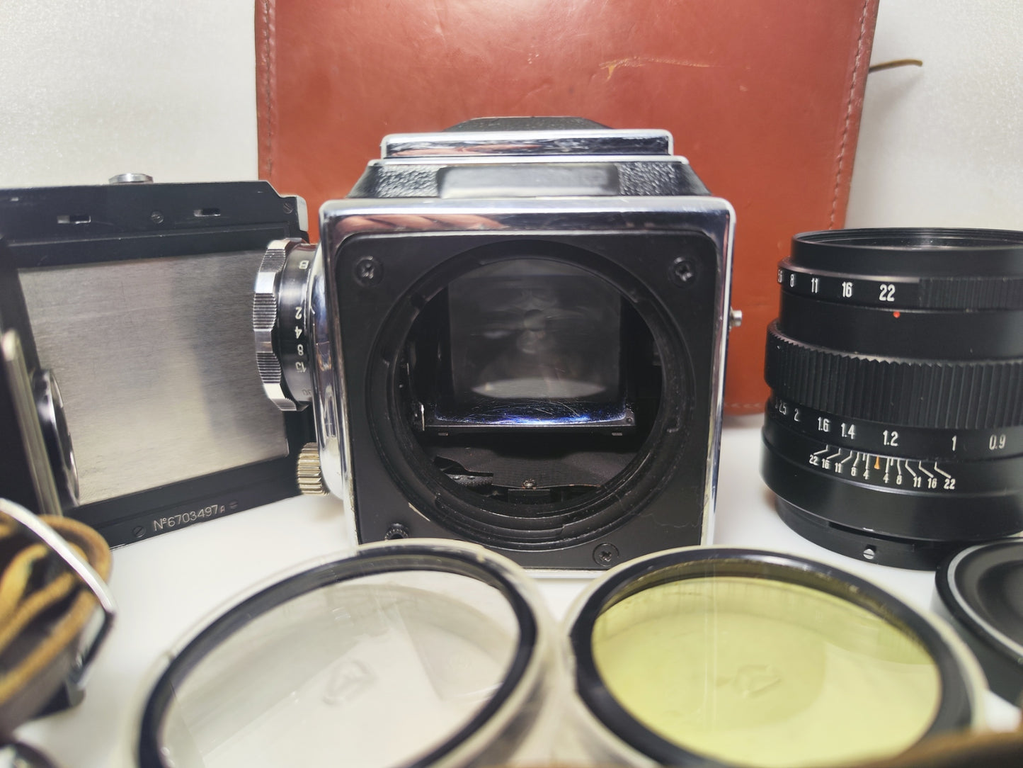 Very RARE Salut-C Pentacon Six mount customised collectors item 6x6 medium forma