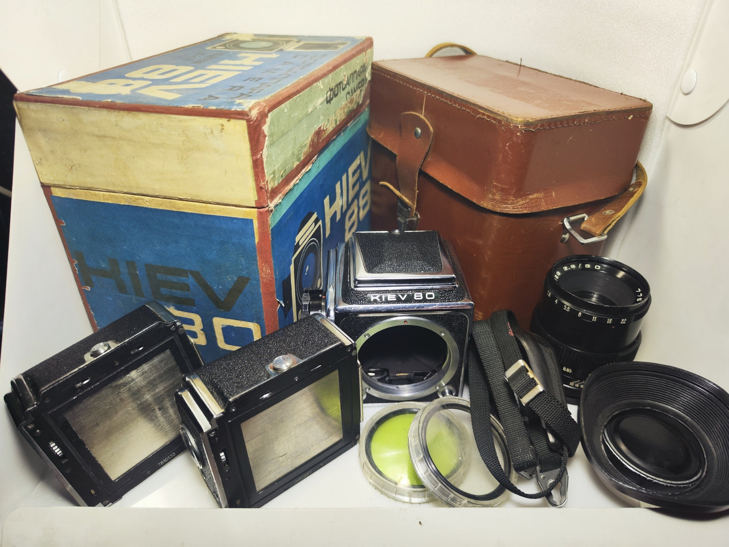 Absolutely RARE Kiev-80 CLA'd 6x6 camera collectors item Salut Kiev-88 EXPORT