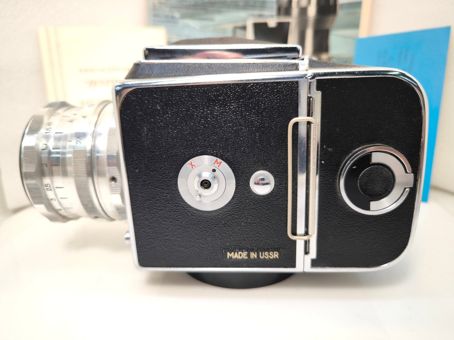 Absolutely RARE Revue 6•6 CLA 6x6 camera collectors item Salut Zenith-80 EXPORT Kiev-88 USSR