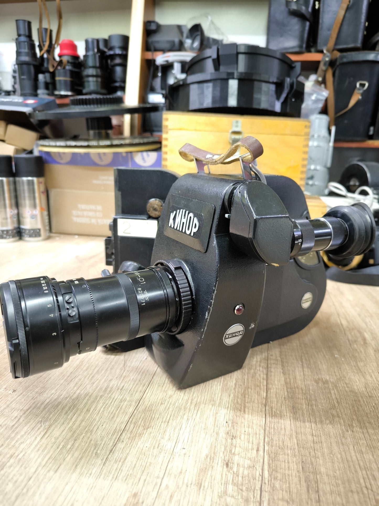 Kinor-16CX-2M Cine Camera Mags Lens XLR power Arri PL Super16 Ultra16 option