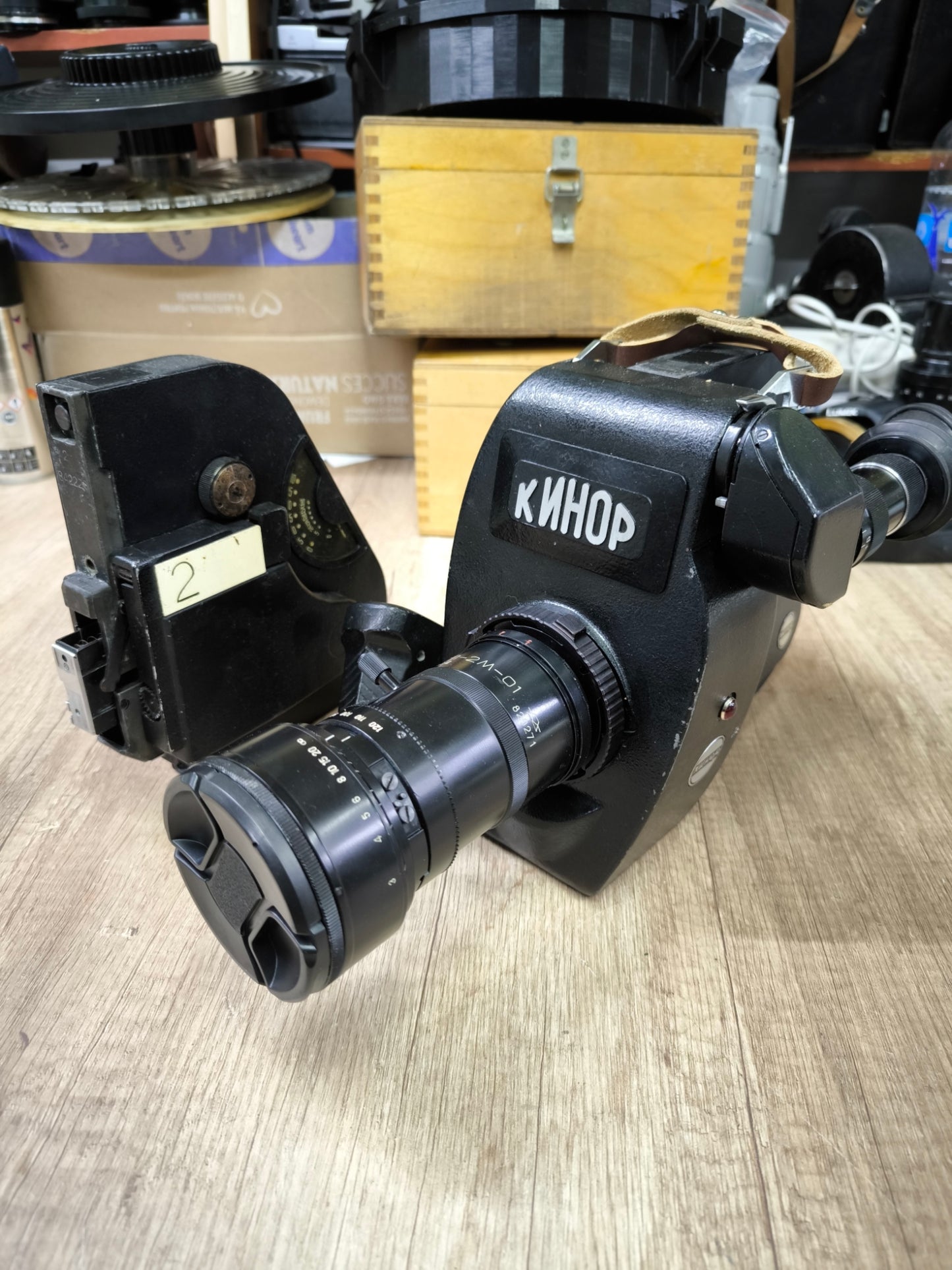 Kinor-16CX-2M Cine Camera Mags Lens XLR power Arri PL Super16 Ultra16 option