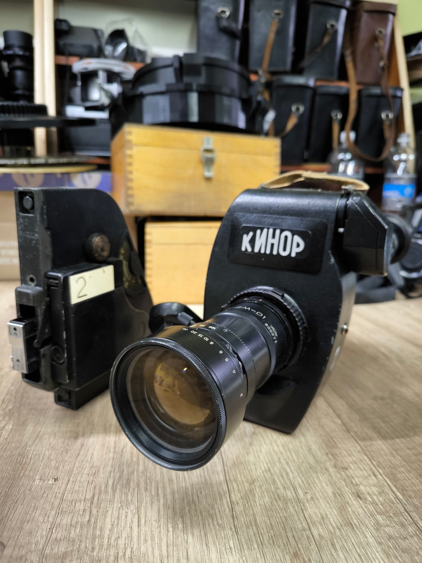 Kinor-16CX-2M Cine Camera Mags Lens XLR power Arri PL Super16 Ultra16 option