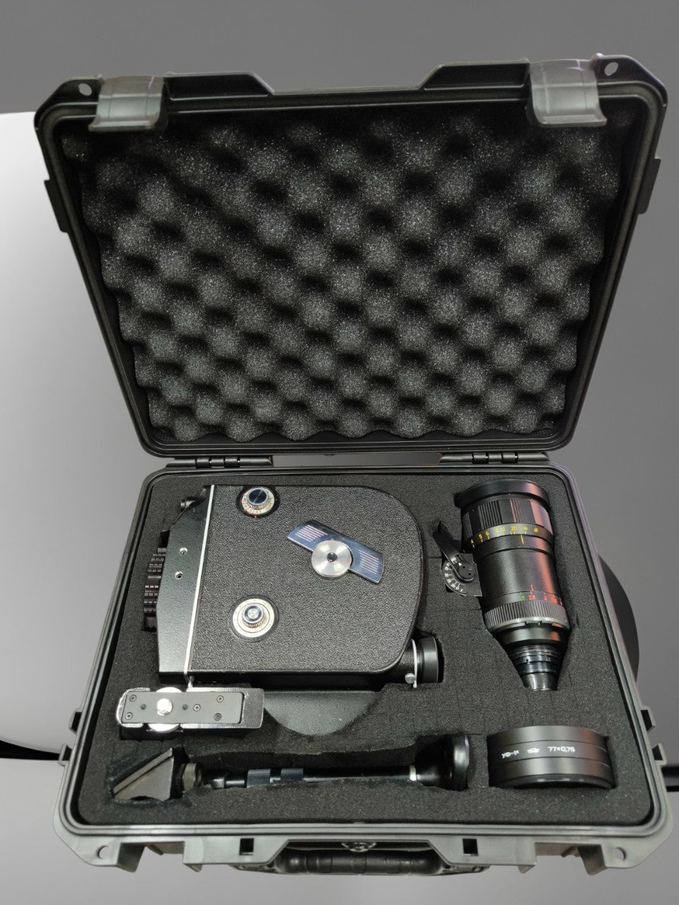 FULL SET Arri PL Canon EF M42 Krasnogorsk-3 Super16 Ultra16 16mm Movie Camera