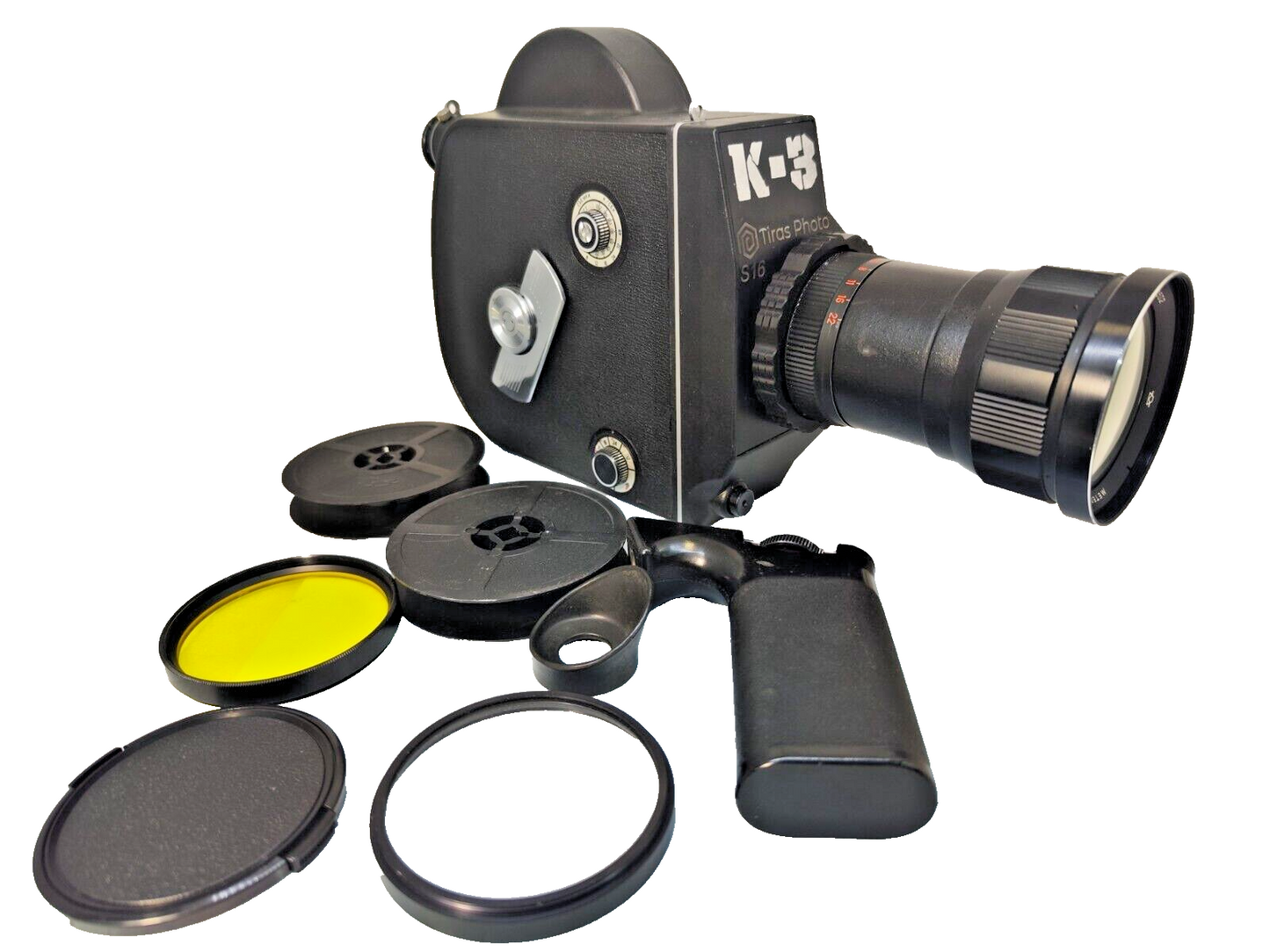 Krasnogorsk-3 Super16 Ultra16 ARRI PL - Canon EF - M42 mount 16mm Movie Camera Zoom lensK-3 K3