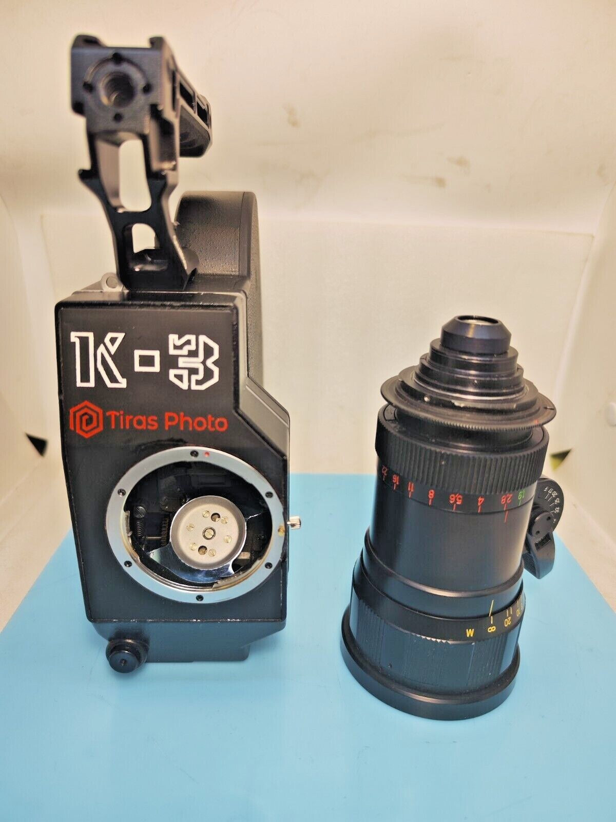 FULL SET Arri PL Canon EF M42 Krasnogorsk-3 Super16 Ultra16 16mm Movie Camera