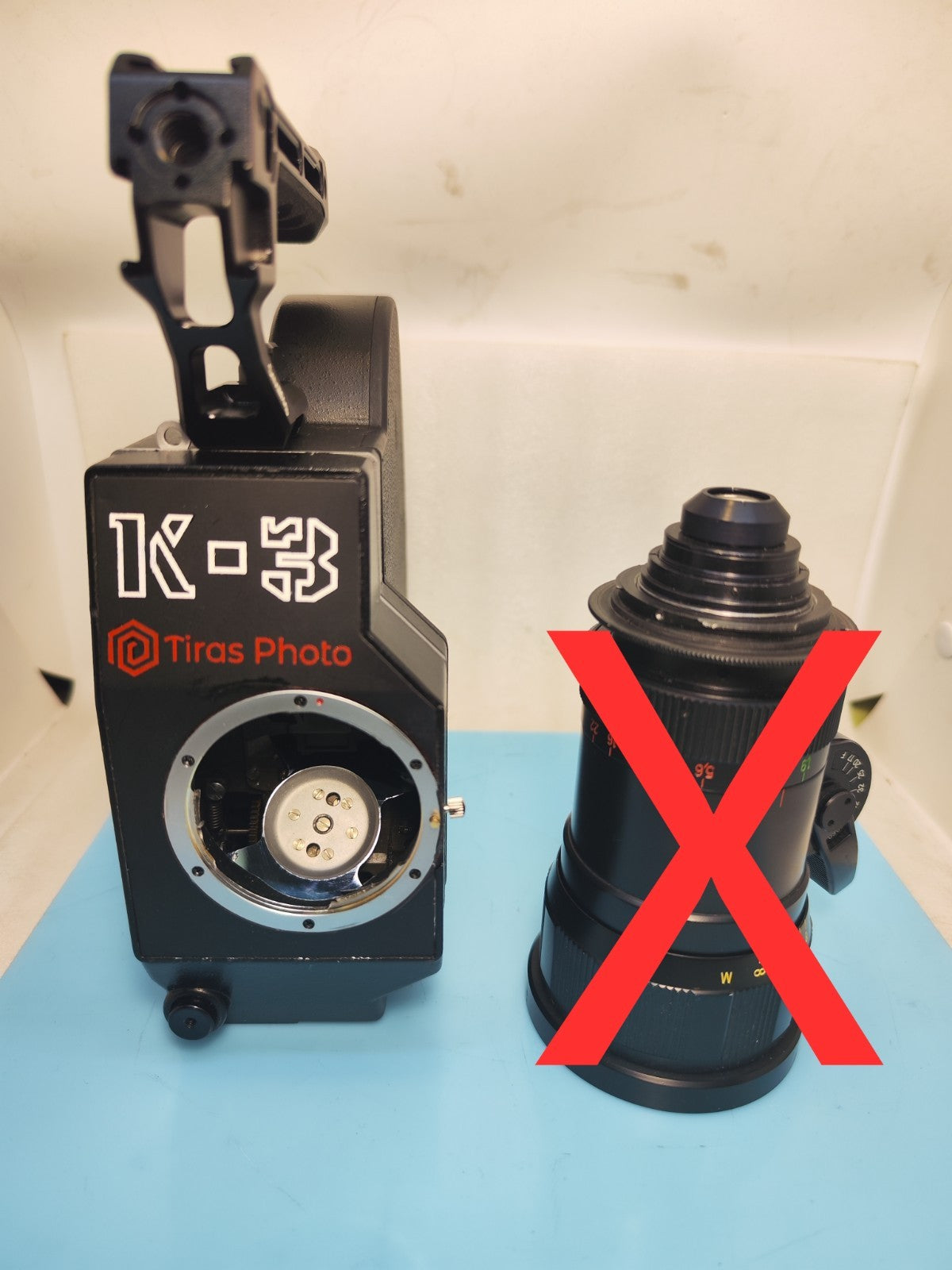 Arri PL Canon EF M42 Krasnogorsk-3 Super16 Ultra16 16mm Movie Camera Body K-3 K3