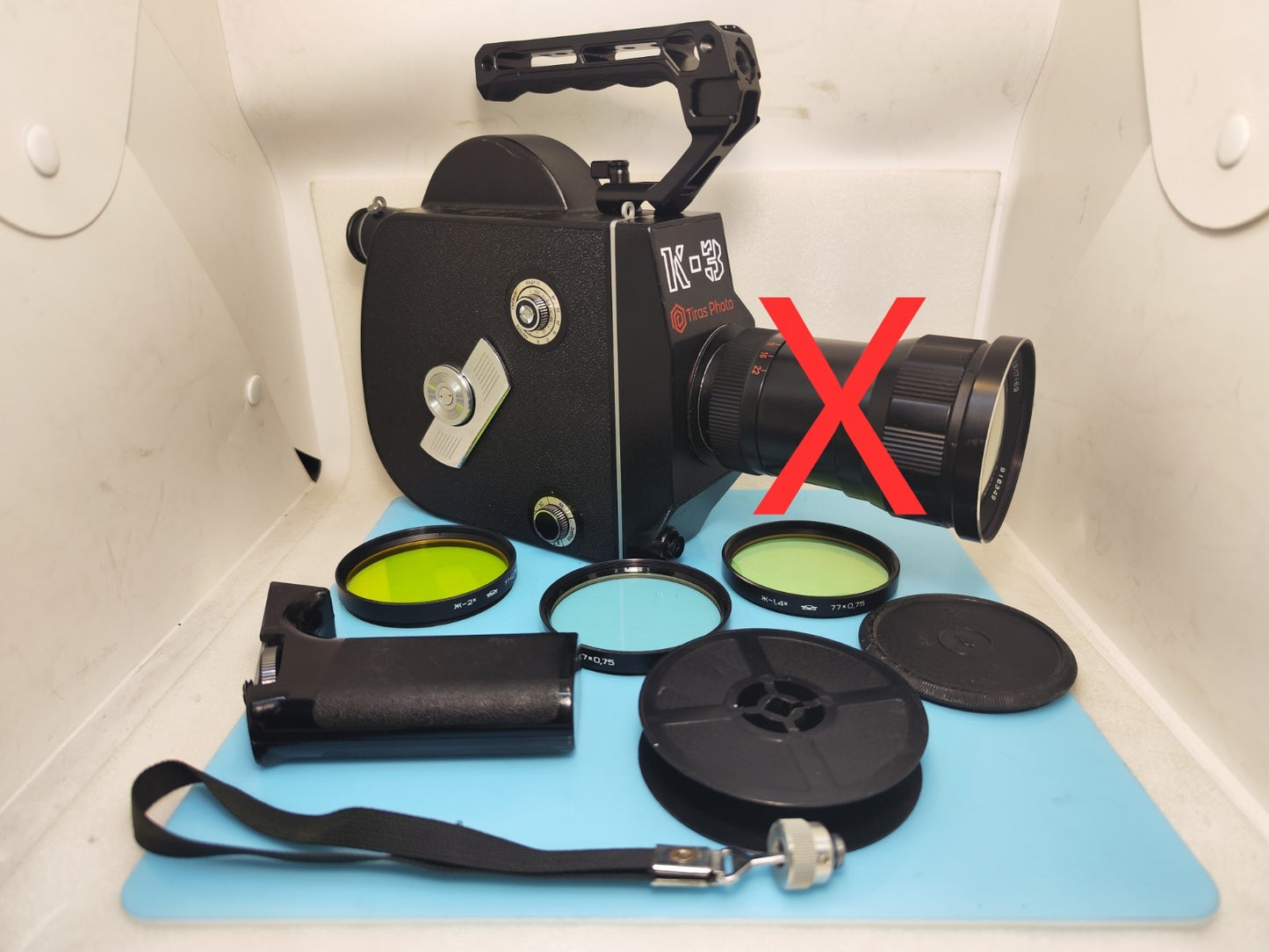Arri PL Canon EF M42 Krasnogorsk-3 Super16 Ultra16 16mm Movie Camera Body K-3 K3