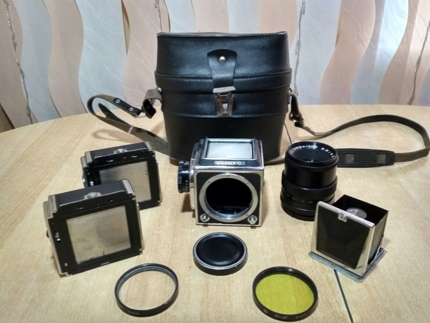 SALUT-C CLA (Kiev-88 Hasselblad) 6x6 SLR Medium Format Camera Salut-S Salyut