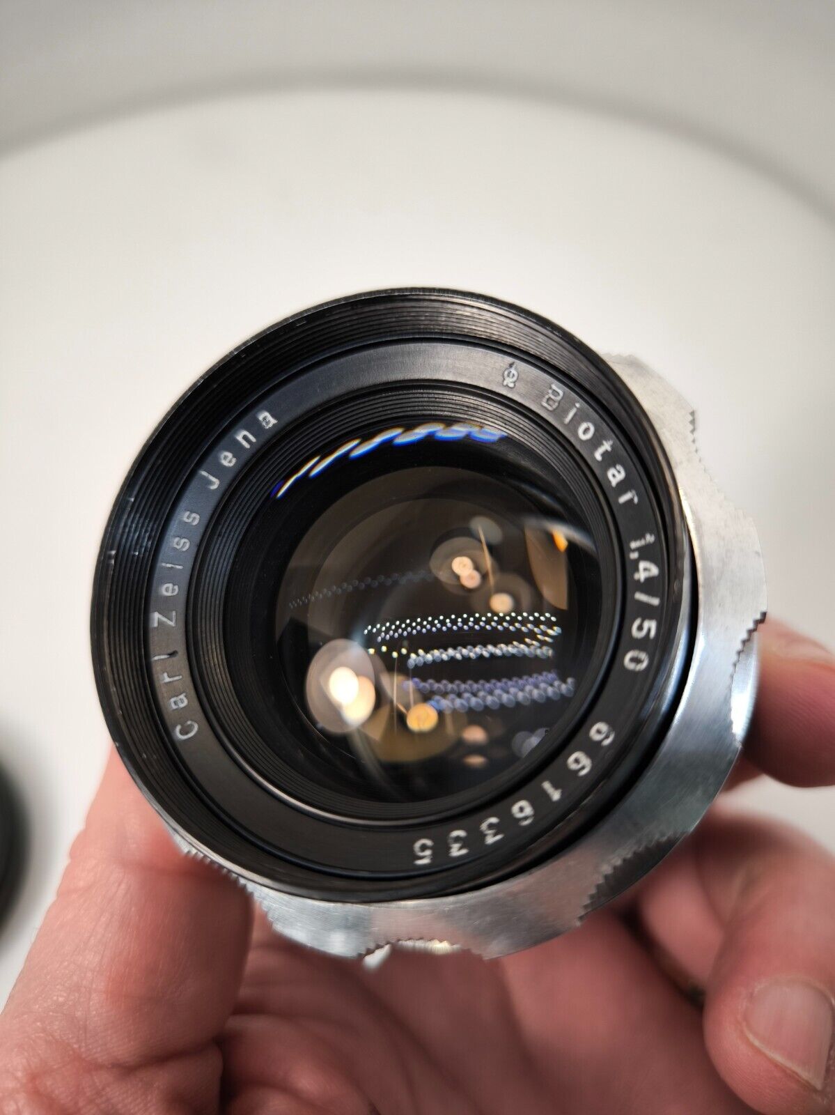 Swirly bokeh Biotar 50mm f/1.4 Carl Zeiss №6616335 cine lens Pentaflex16 Sony MF