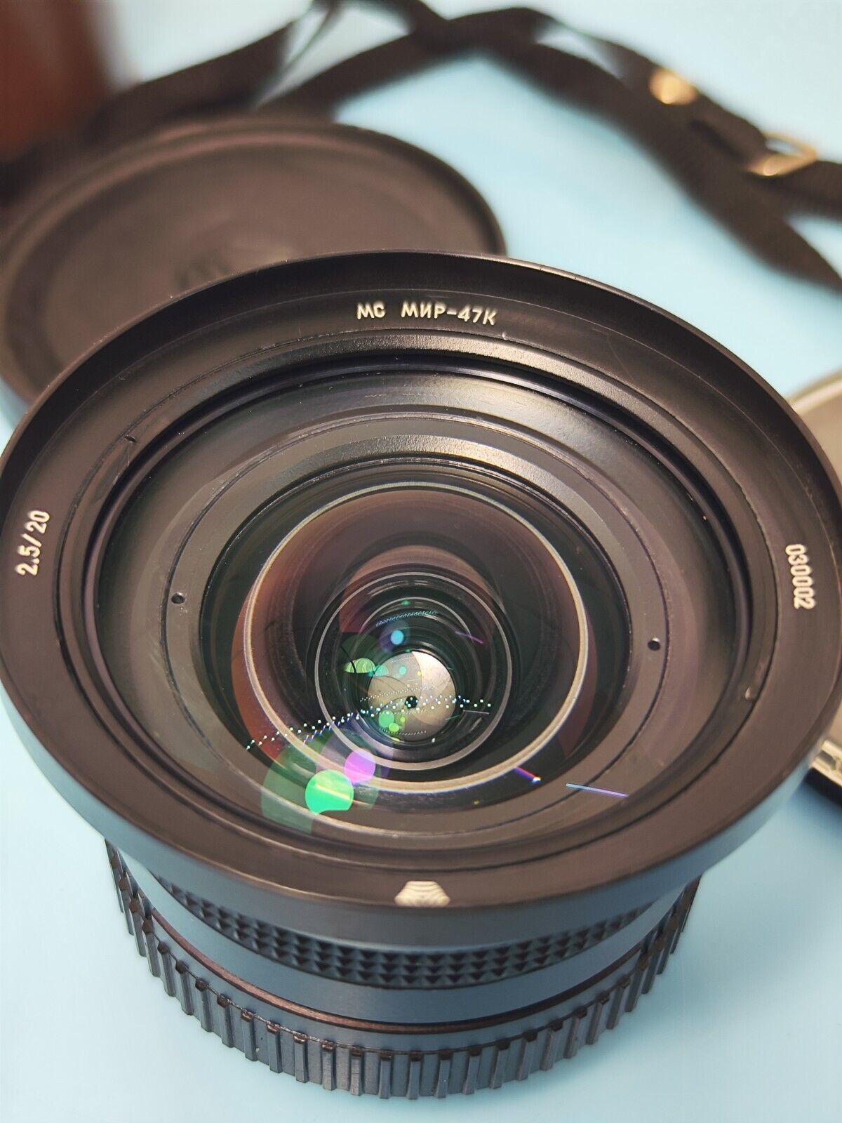 Very Rare USSR MC Mir-47 F2.5 20mm lens  mount EXC