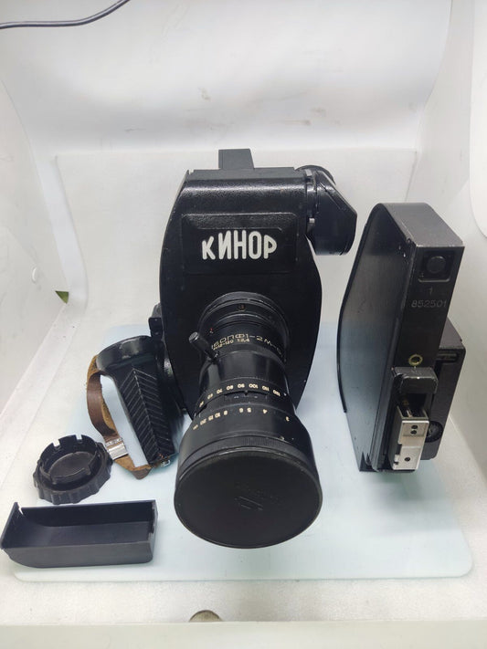 Kinor-16CX-2M Cine Camera Mags Lens XLR power Arri PL Super16 Ultra16 option