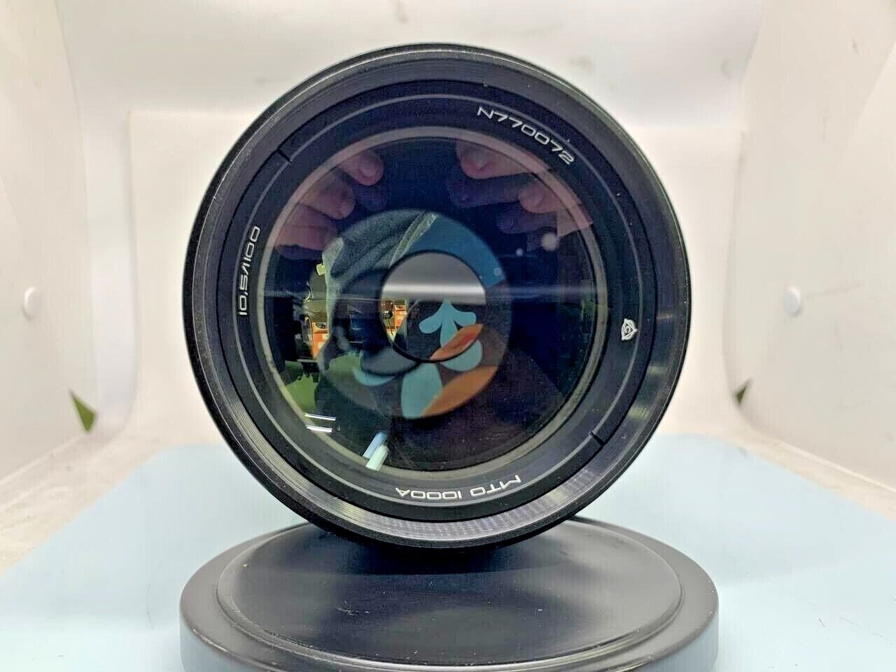 Soviet lens MTO-1000A 1100mm f/10.5 M42 Telephoto lens Mirror Maksutov