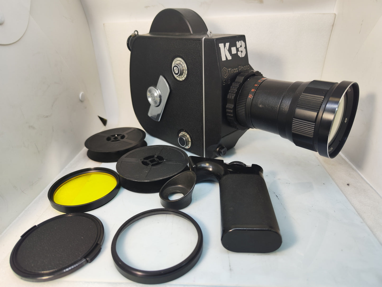 Krasnogorsk-3 Super16 Ultra16 ARRI PL - Canon EF - M42 mount 16mm Movie Camera Zoom lensK-3 K3