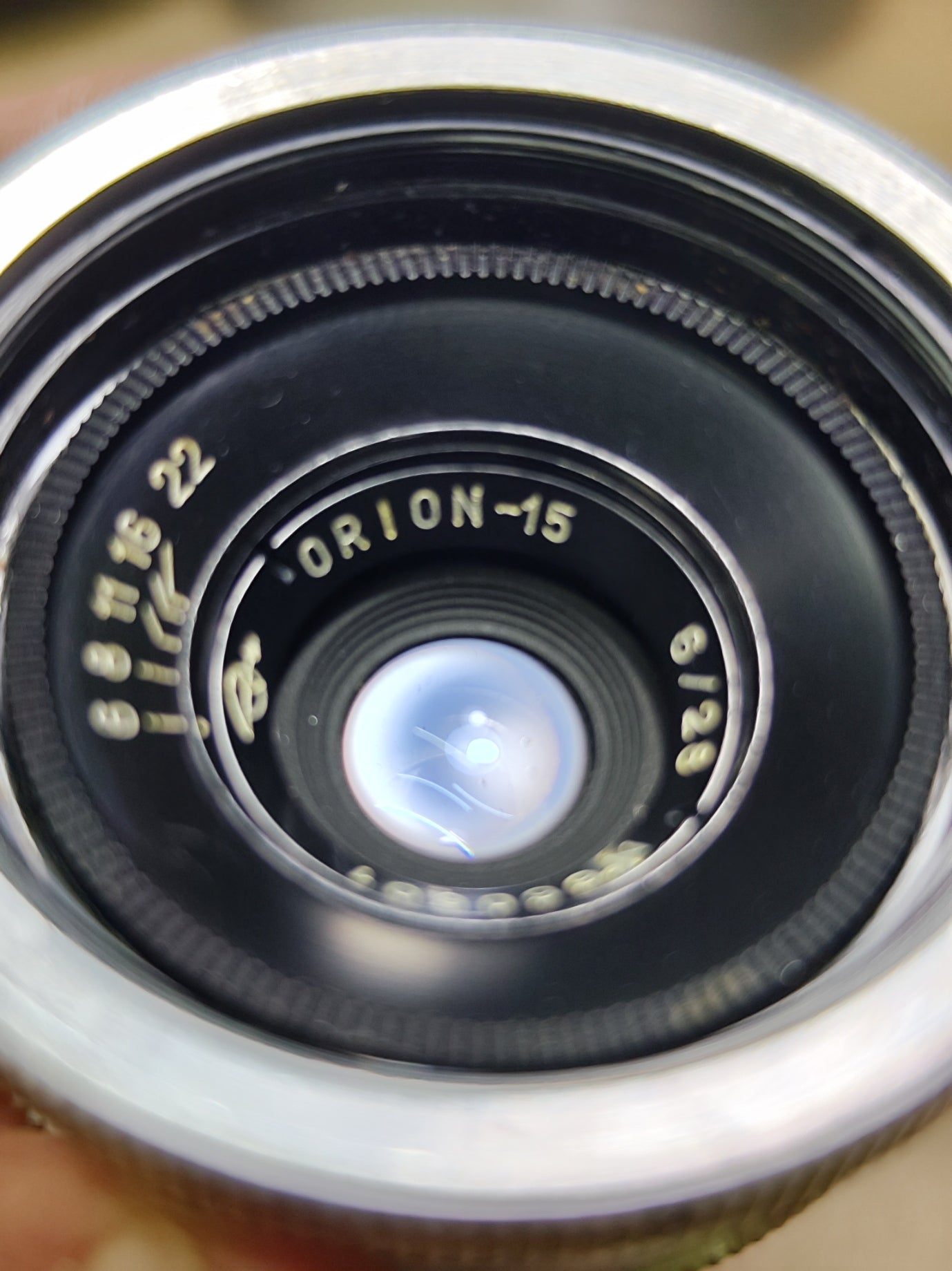 Very rare Orion-15 28mm f/6 wide angle Lens For LTM M39 Leica RF Mount Carl Zeiss Topogon copy