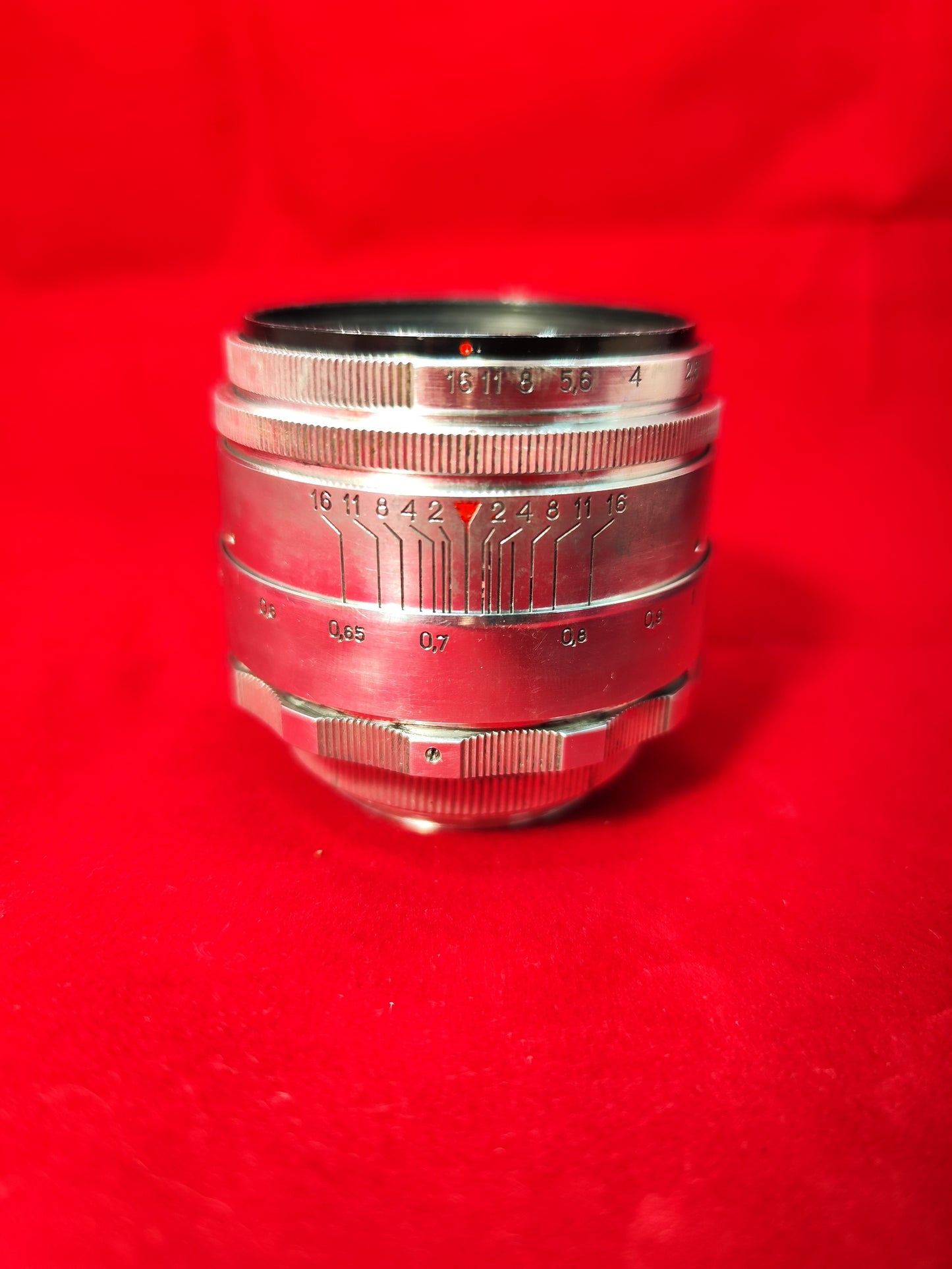 Early HELIOS-44 f2/58mm silver KMZ 13 blades Carl Zeiss Biotar copy 0xxxxx