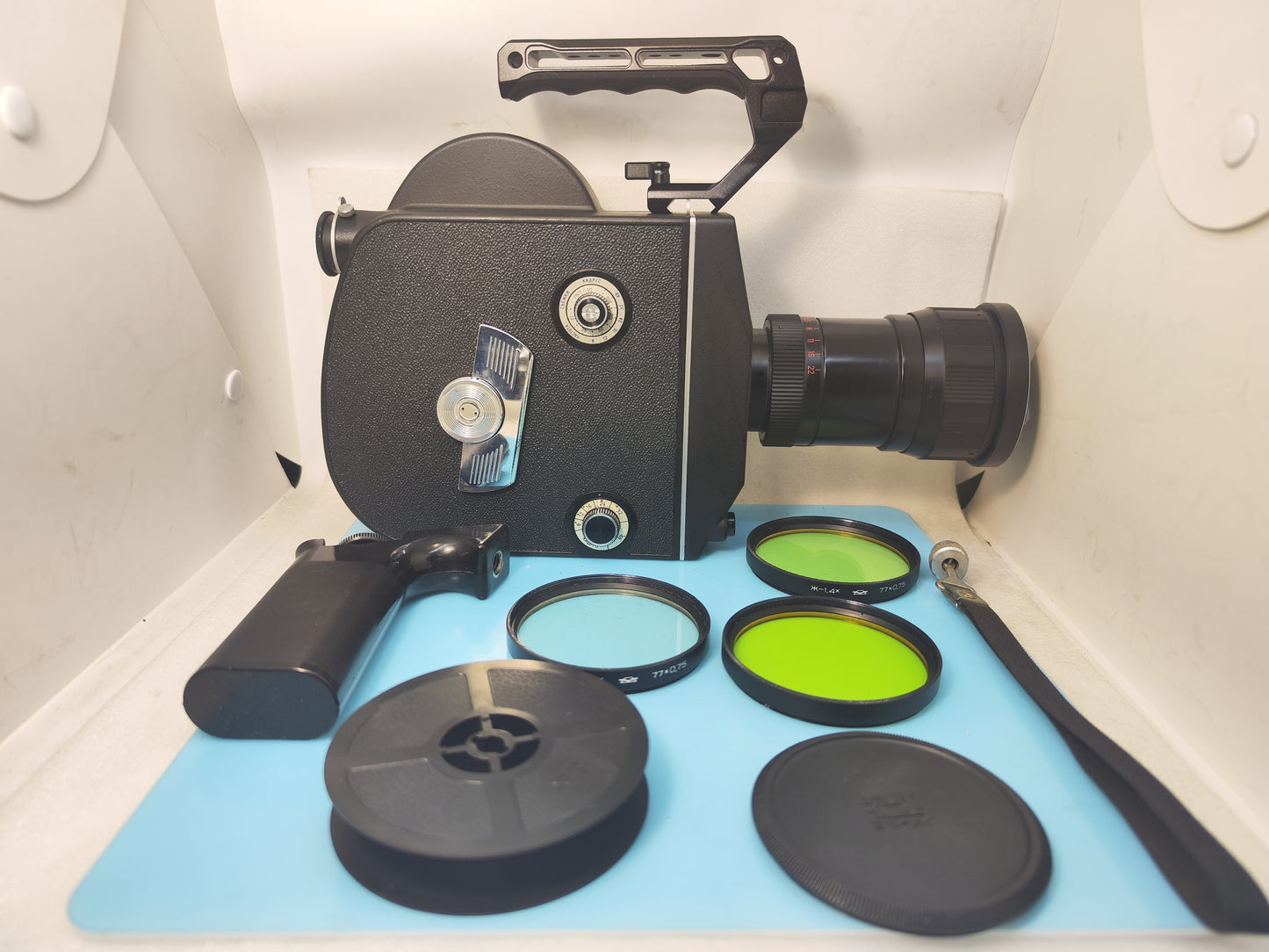 Full Set Krasnogorsk-3 Super16 Ultra16 ARRI PL - Canon EF - M42 16mm Movie Camera Zoom lens K-3 K3