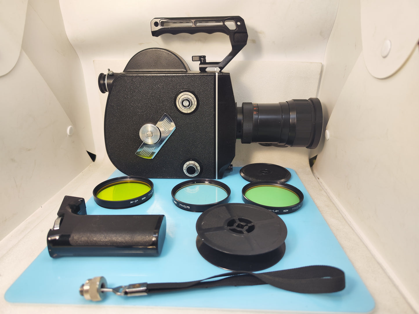 Full Set Krasnogorsk-3 Super16 Ultra16 ARRI PL - Canon EF - M42 16mm Movie Camera Zoom lens K-3 K3