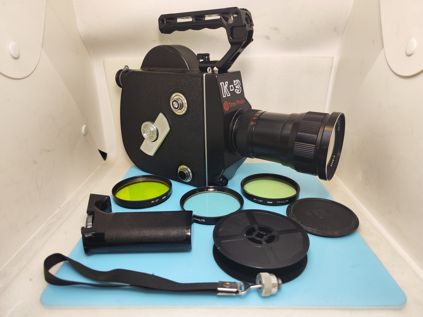 Krasnogorsk-3 Super16 Ultra16 ARRI PL - Canon EF - M42 mount 16mm Movie Camera Zoom lensK-3 K3
