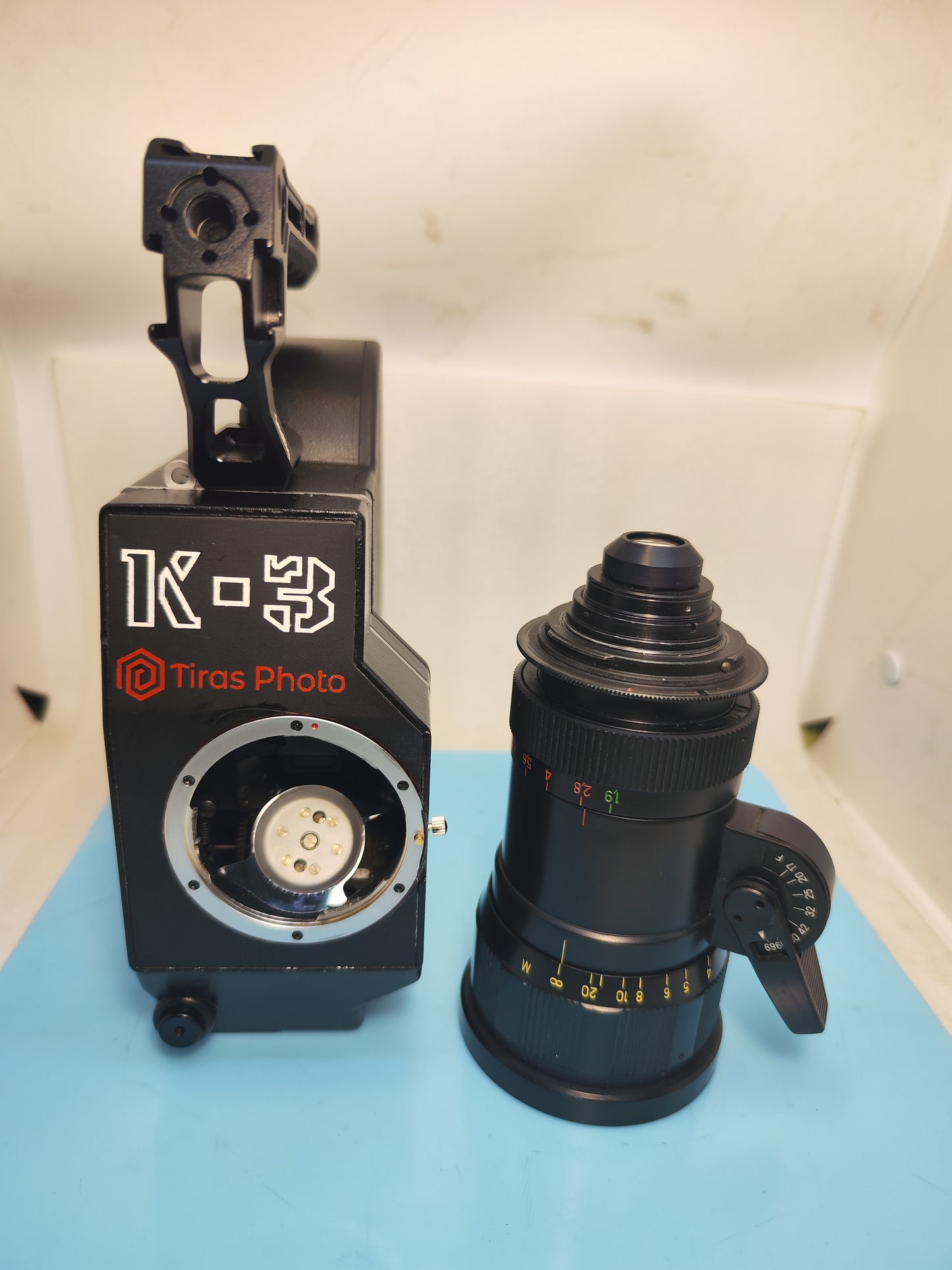 Full Set Krasnogorsk-3 Super16 Ultra16 ARRI PL - Canon EF - M42 16mm Movie Camera Zoom lens K-3 K3