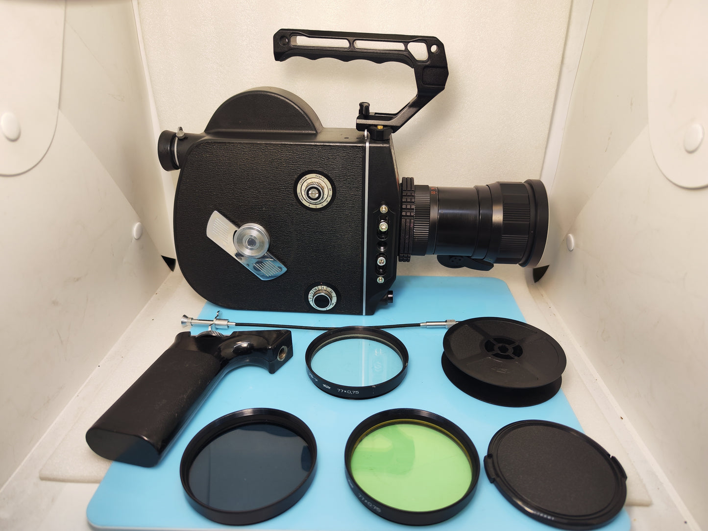 Krasnogorsk-3 Super16 Ultra16 ARRI PL - Canon EF - M42 mount 16mm Movie Camera Zoom lensK-3 K3