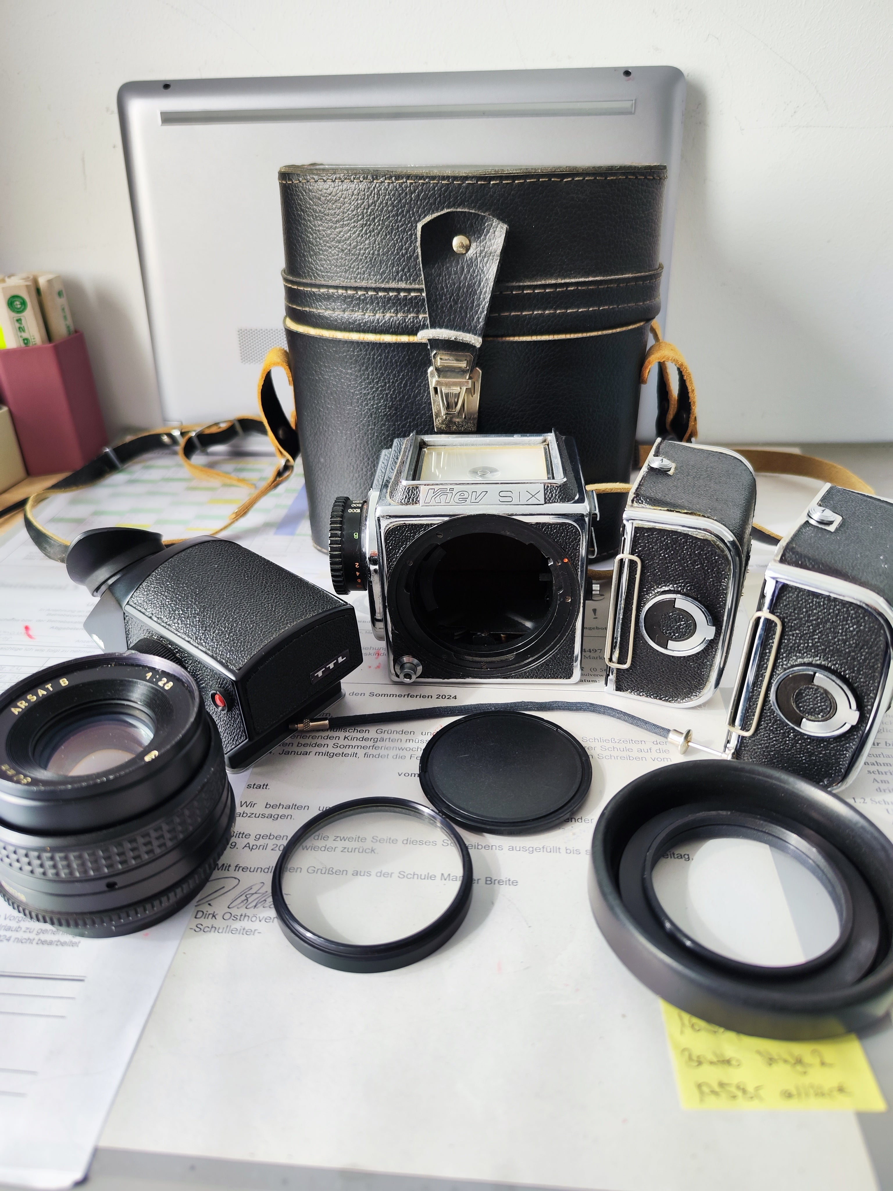 Kiev-88CM Pentacon Six mount CLA Arax Medium Format MLU option