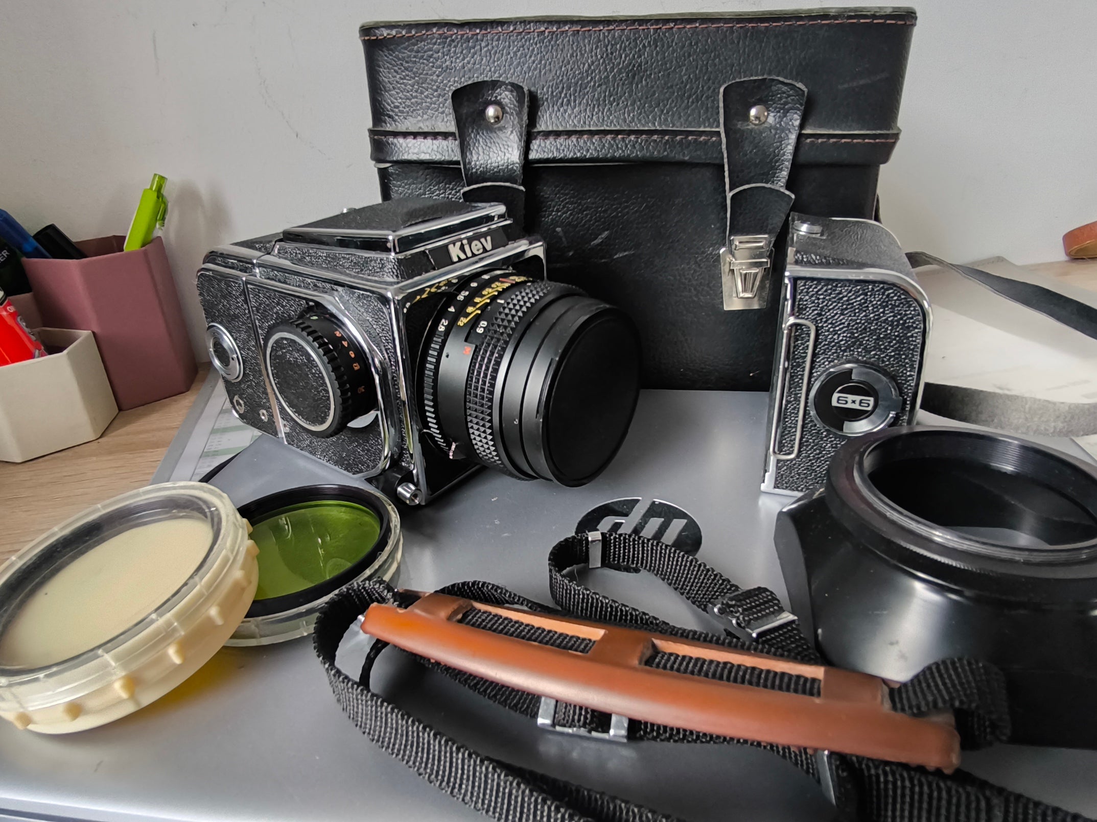 Kiev-88CM Pentacon Six mount CLA Arax Medium Format MLU option