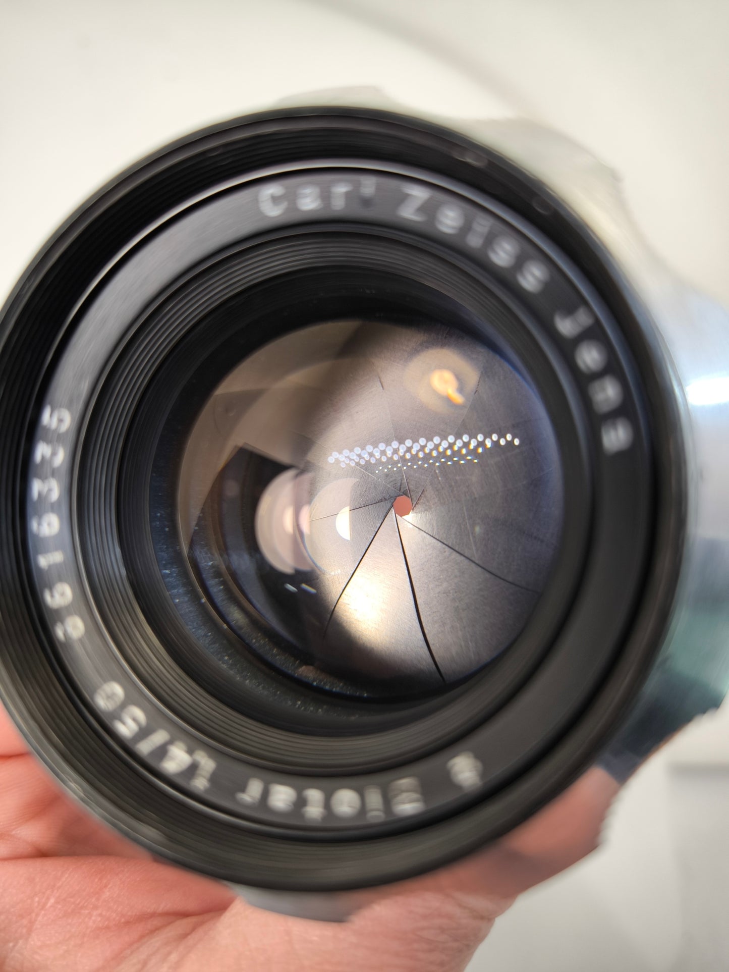 Swirly bokeh Biotar 50mm f/1.4 Carl Zeiss №6616335 cine lens Pentaflex16 Sony MFT