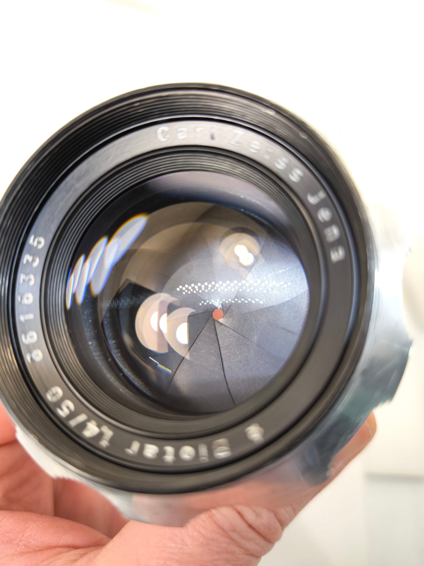 Swirly bokeh Biotar 50mm f/1.4 Carl Zeiss №6616335 cine lens Pentaflex16 Sony MFT