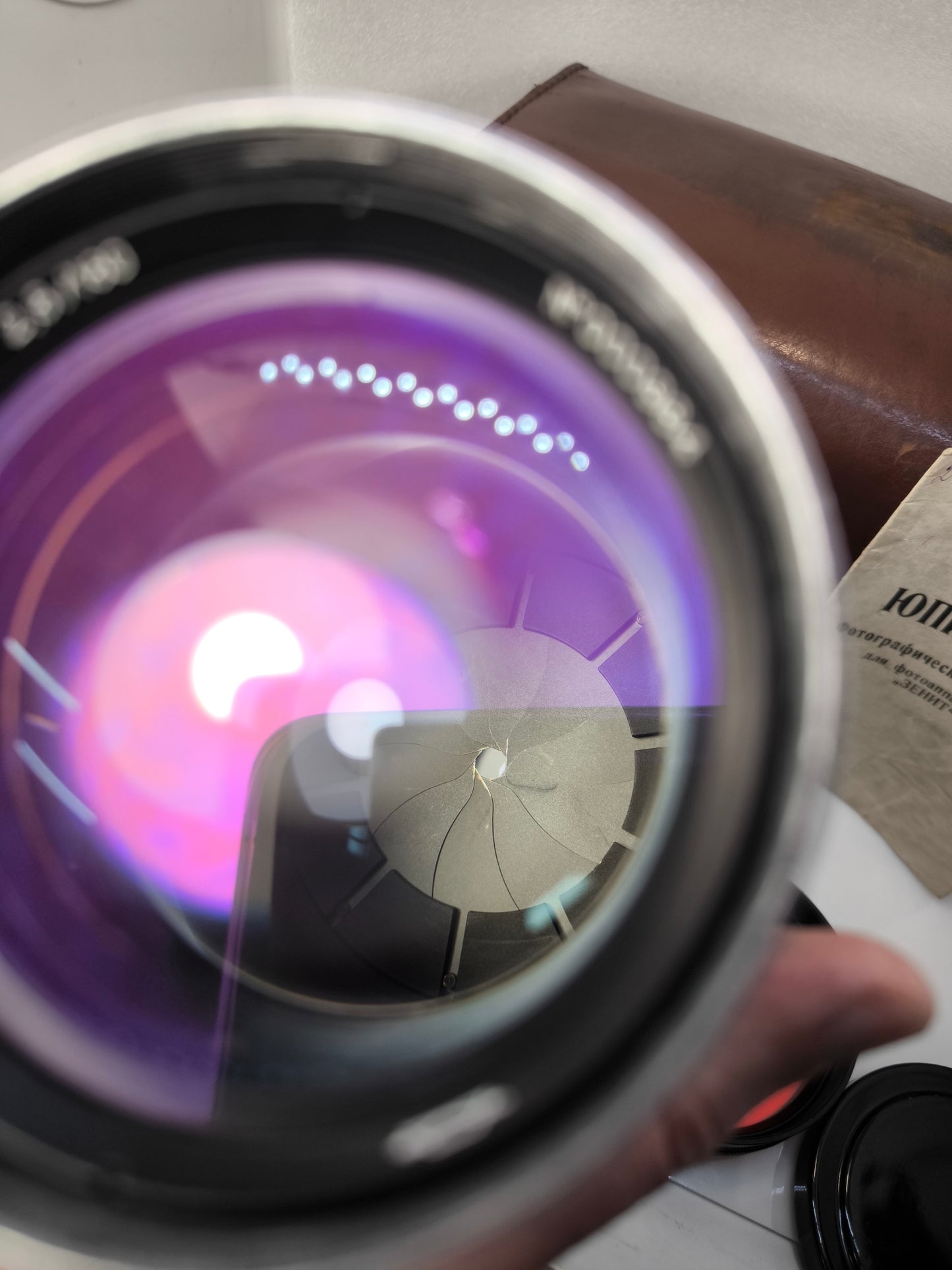 RARE JUPITER-6 f 2.8/180 Soviet KMZ M42 lens Zeiss Sonnar copy #000984