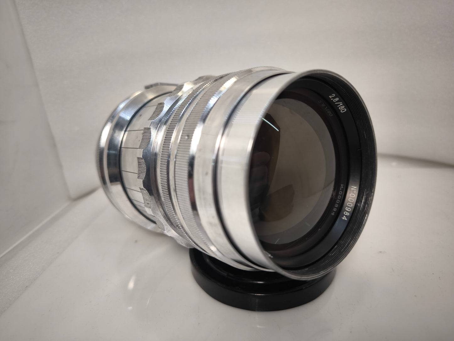 RARE JUPITER-6 f 2.8/180 Soviet KMZ M42 lens Zeiss Sonnar copy #000984