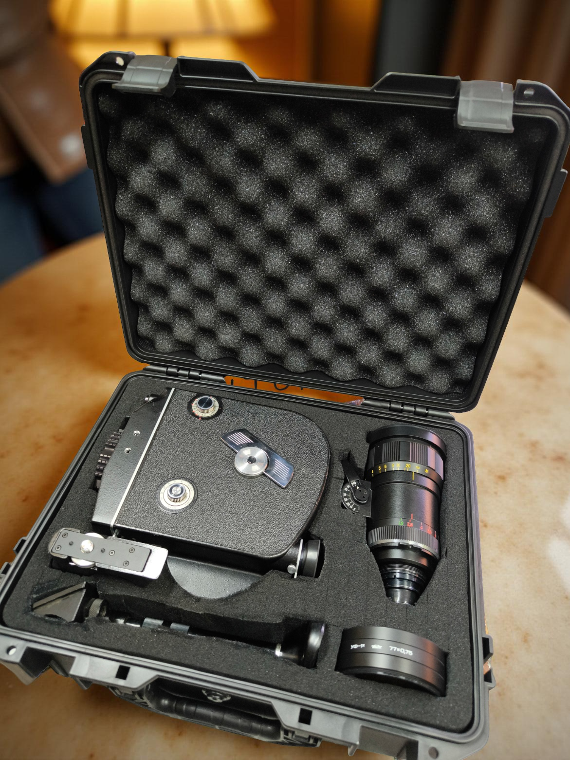 Krasnogorsk-3 Super16 Ultra16 ARRI PL - Canon EF - M42 mount 16mm Movie Camera Zoom lensK-3 K3