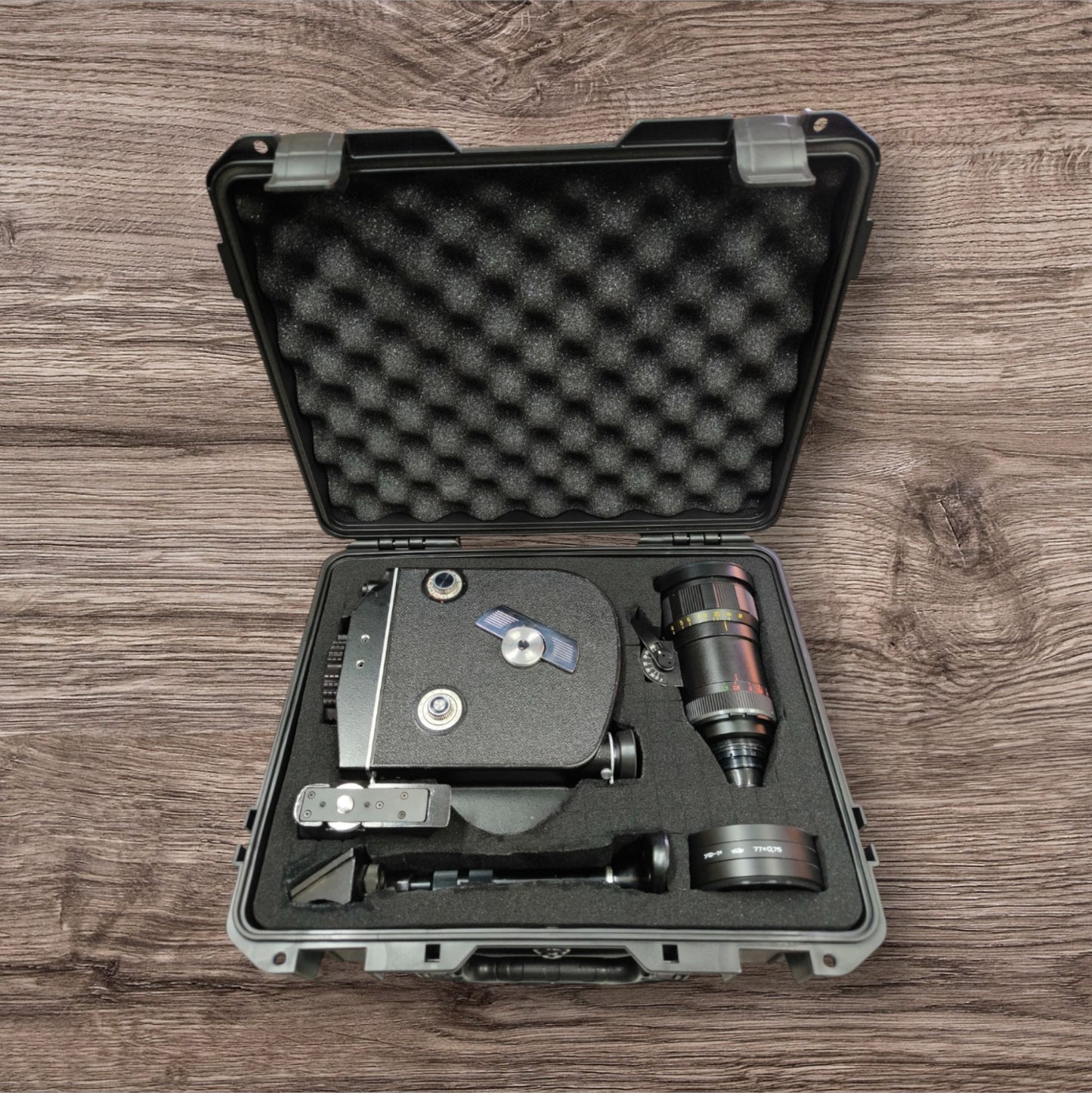 Krasnogorsk-3 Super16 Ultra16 ARRI PL - Canon EF - M42 mount 16mm Movie Camera Zoom lensK-3 K3