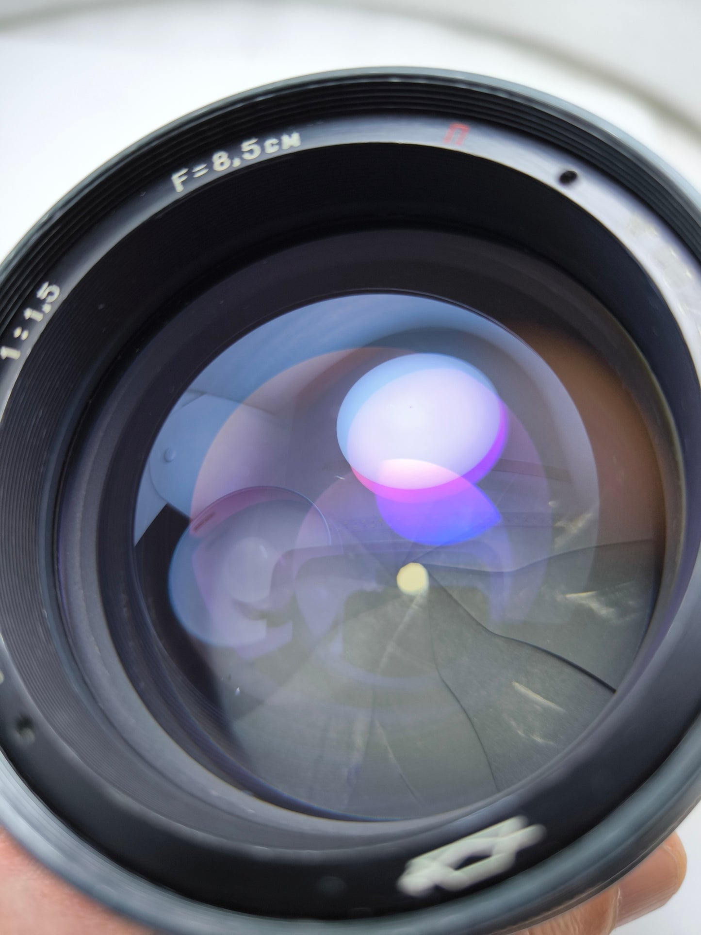 Very RARE Red П Helios-40 85mm f/1.5 #003904 M39 M42 CZ Biotar Copy Bokeh Miracle