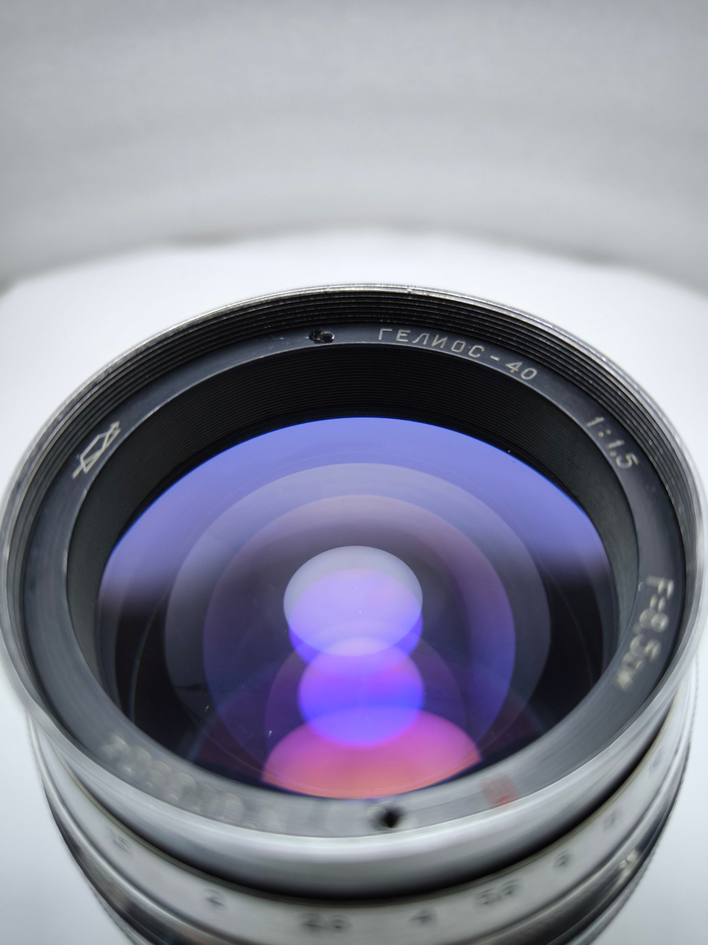 Very RARE Red П Helios-40 85mm f/1.5 #003904 M39 M42 CZ Biotar Copy Bokeh Miracle