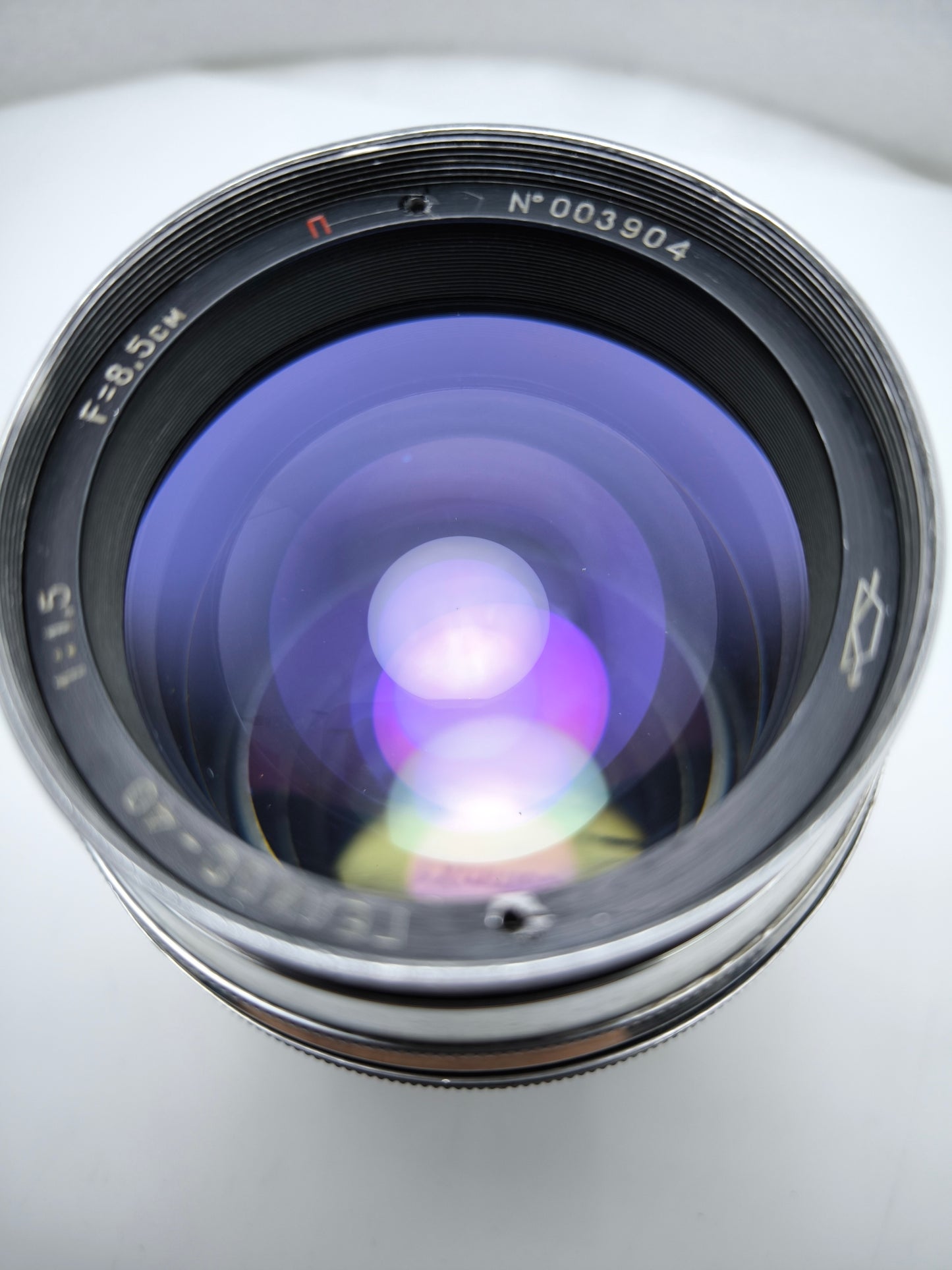 Very RARE Red П Helios-40 85mm f/1.5 #003904 M39 M42 CZ Biotar Copy Bokeh Miracle