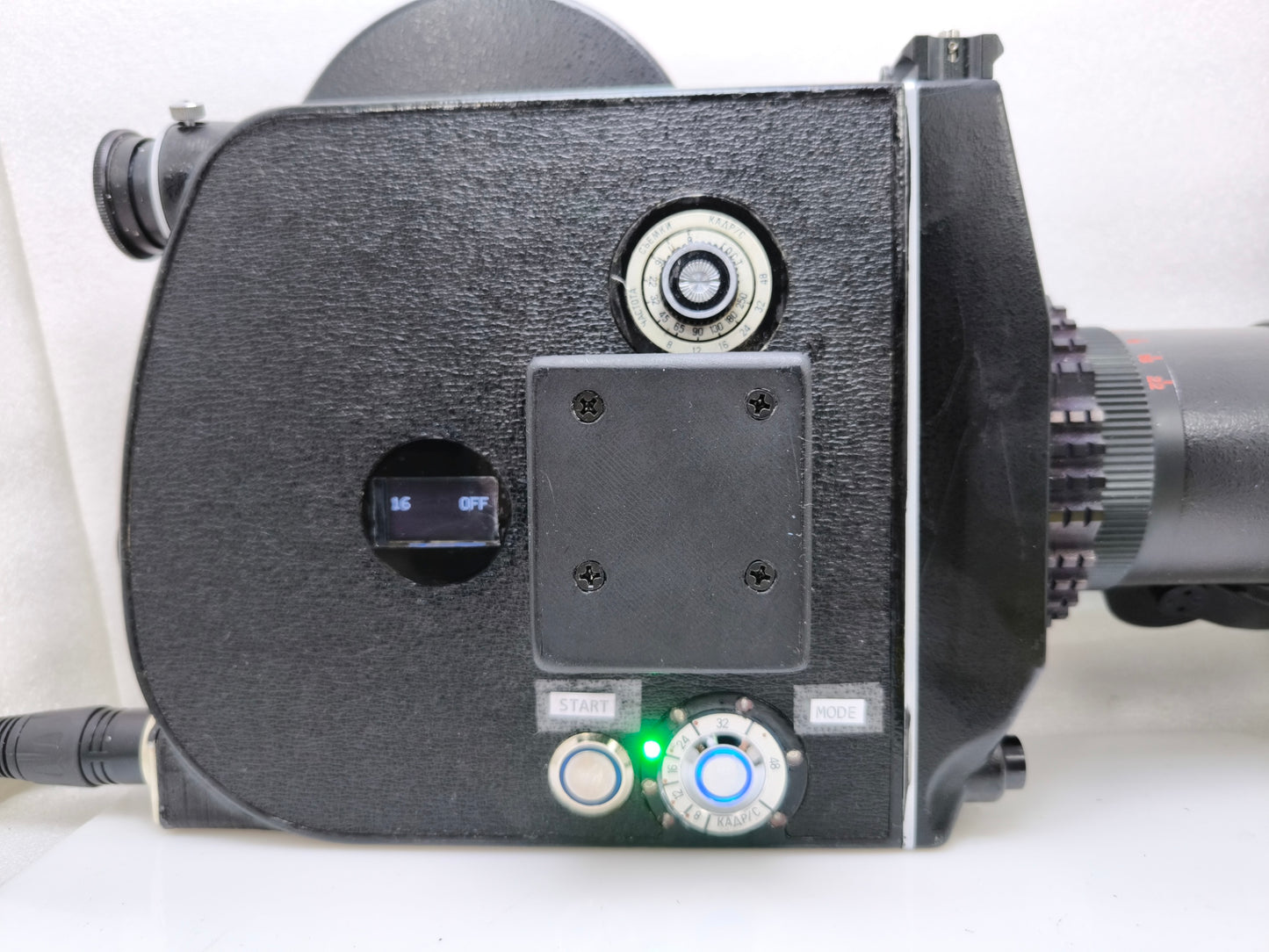 Motorised Krasnogorsk-3 Arri PL EF M42 Super16 Ultra16 Camera 12V electric motor