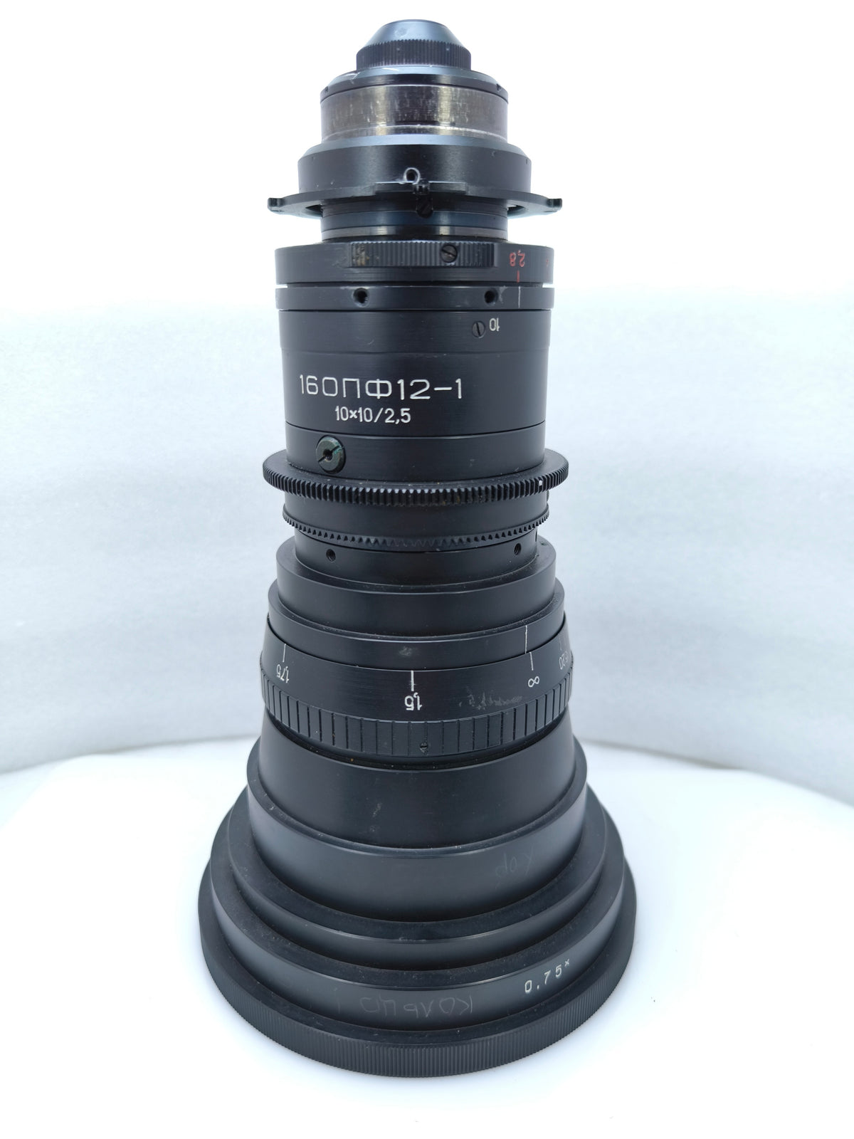 Arri PL Zoom Cine Lens 16OPF12-1  10-100mm 7.5-75mm F2.5 movie camera Kinor LOMO