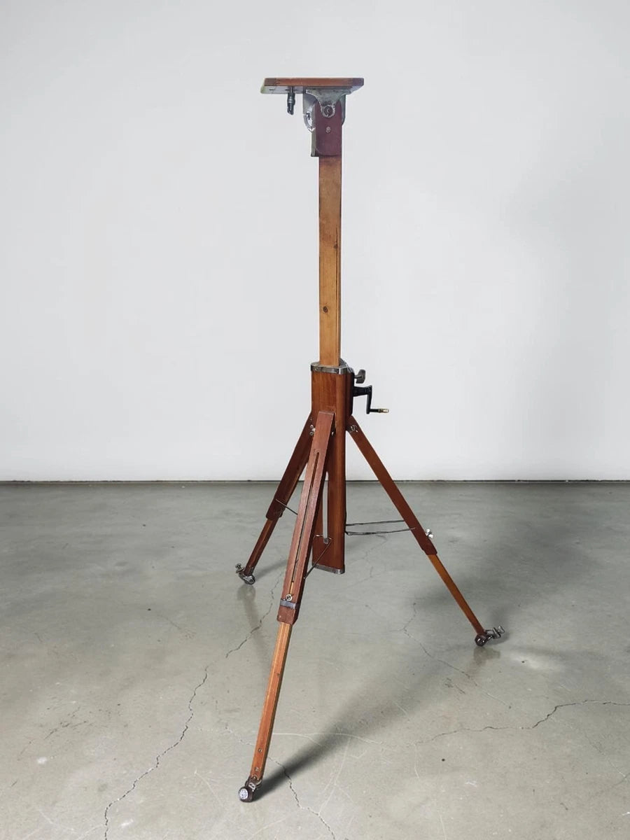 Vintage USSR Russian RARE Wooden Sliding Tripod FKD 13x18 FKD 18x24cm Camera|277883414546