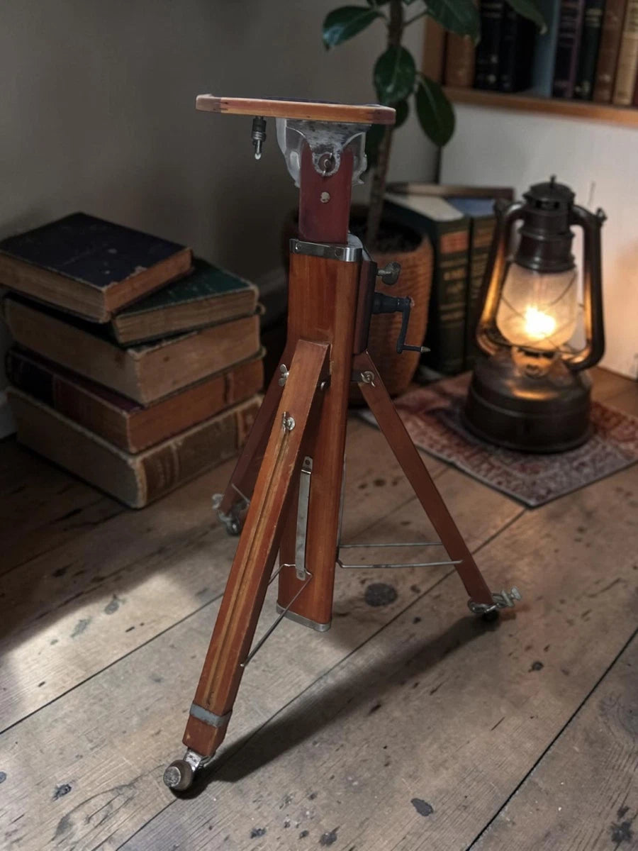 Vintage USSR Russian RARE Wooden Sliding Tripod FKD 13x18 FKD 18x24cm Camera|277883414546