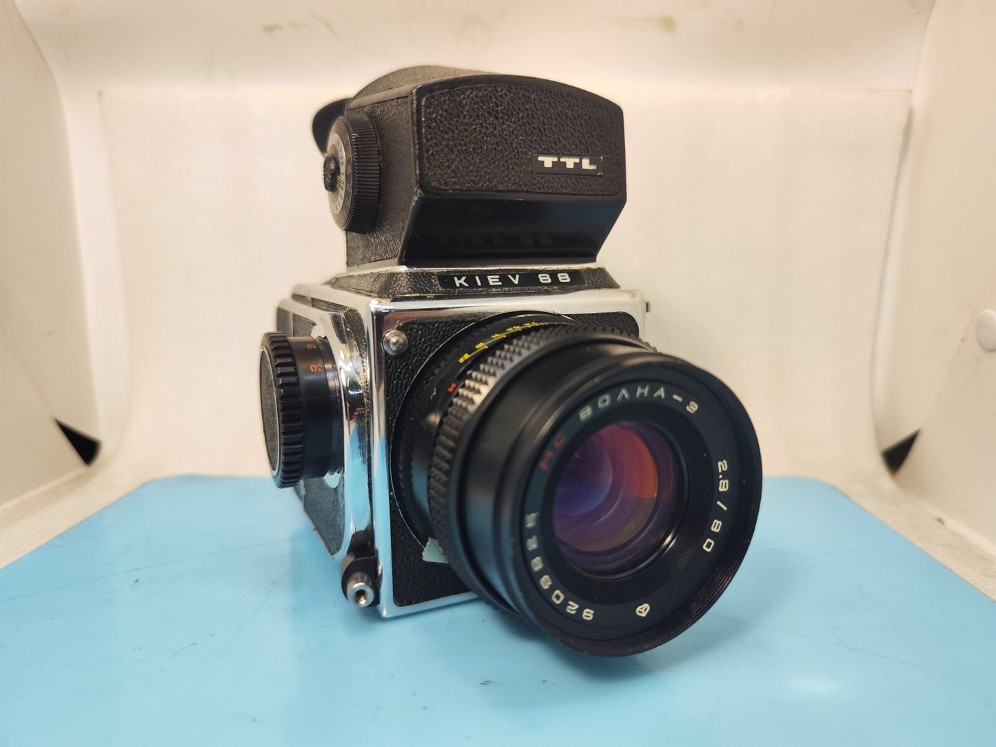 Kiev-88CM MLU conversion Pentacon Six mount CLA Arax Medium Format Hasselblad