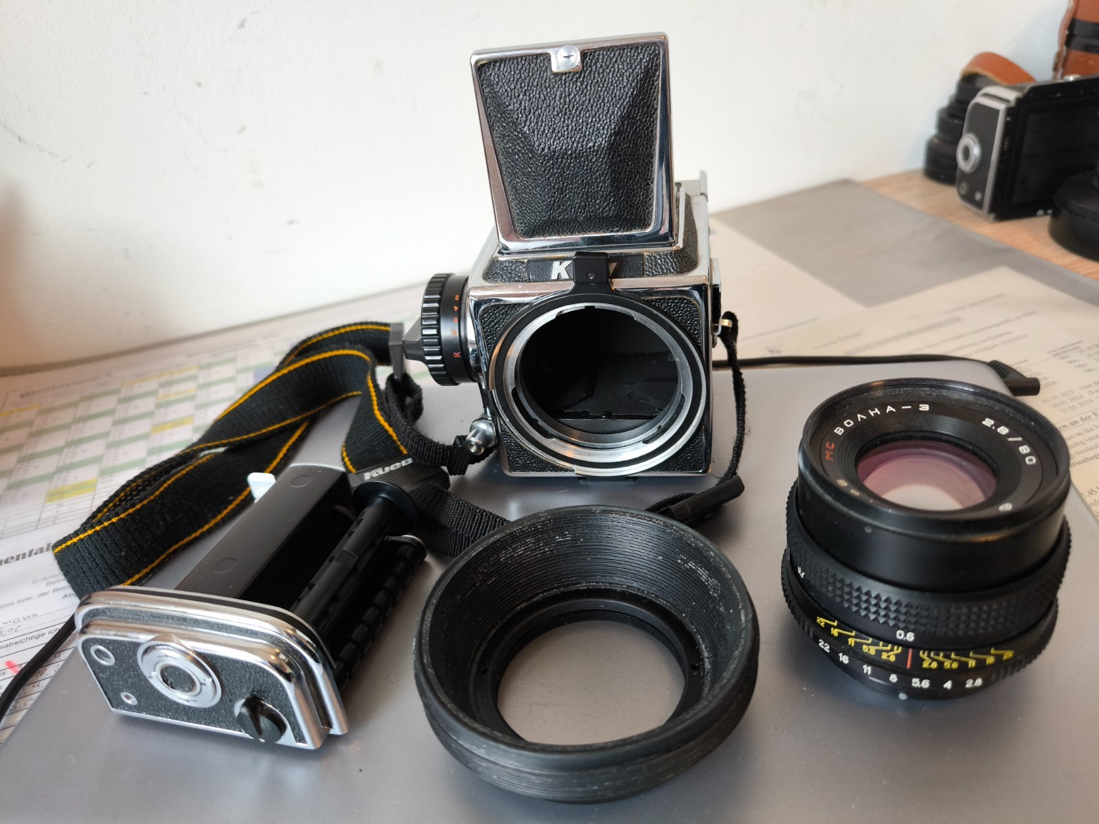Prototype Kiev-88C Pentacon Six mount Medium Format Hasselblad copy Arax|277757511102